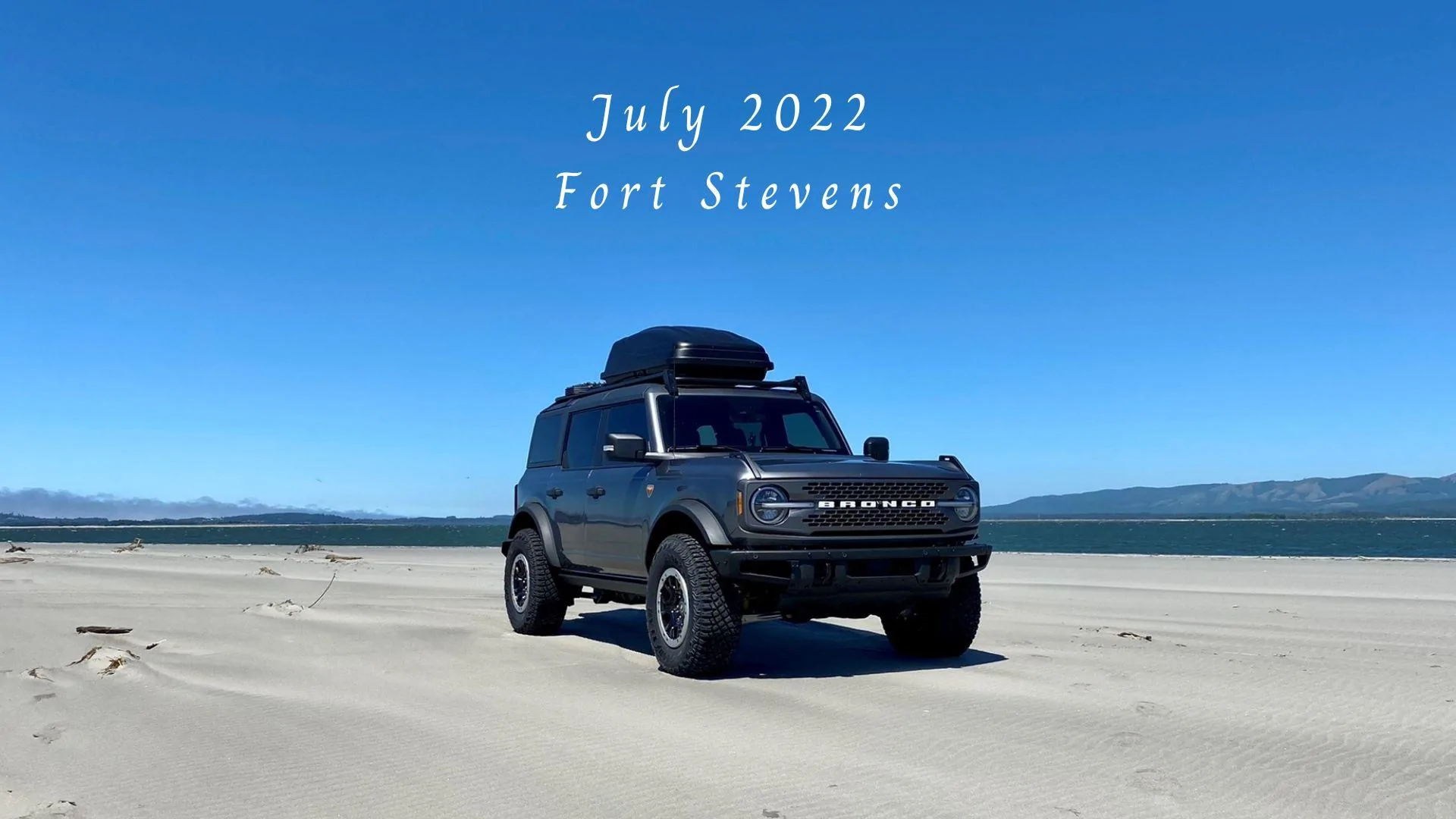 Ford Bronco WARNING Wheel Beauty Ring Removal - Bronco Fort Stevens 2022 July