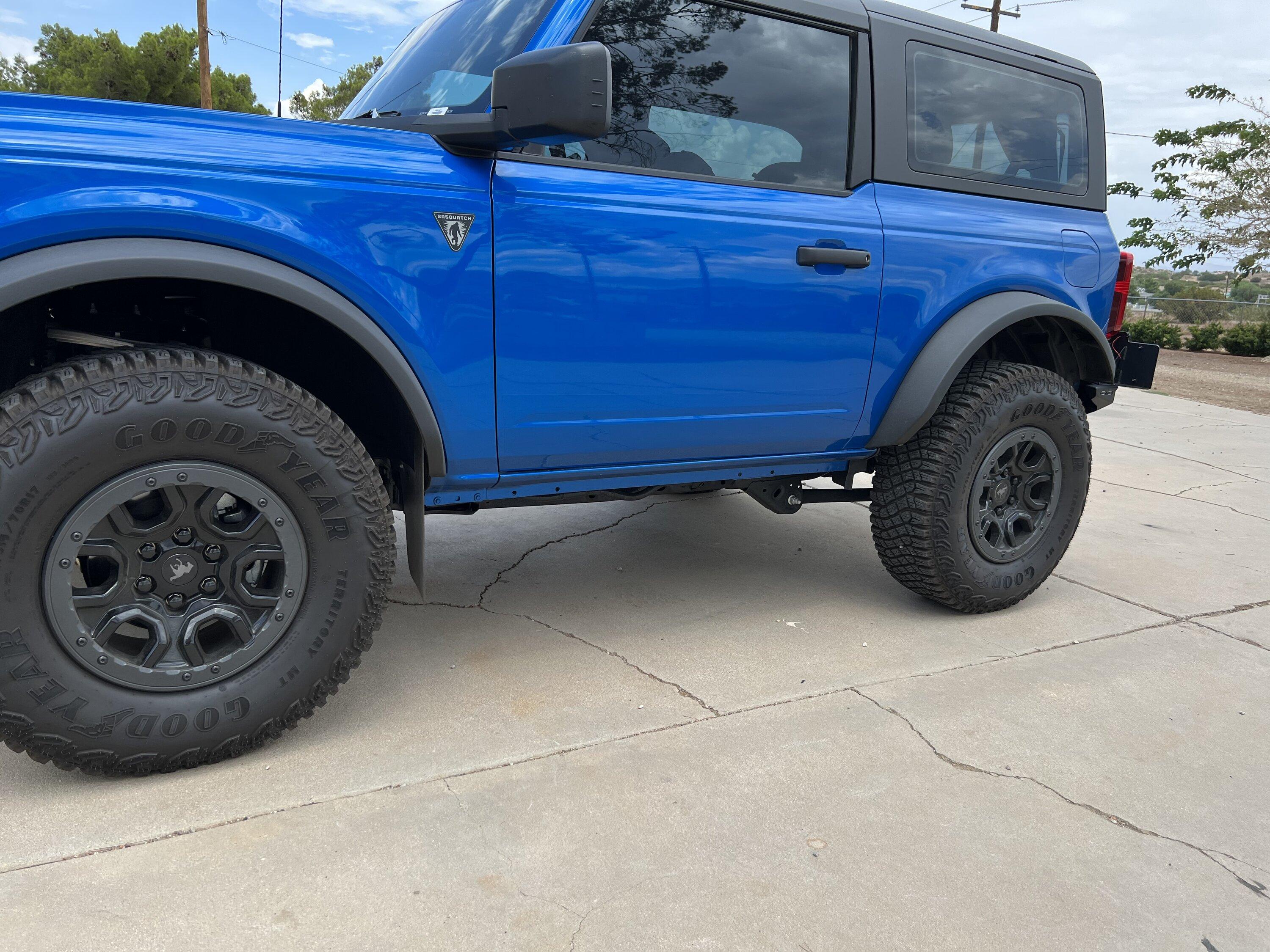 Ford Bronco Sasquatch wheels and tires 0E4297D6-EF9E-4473-9A64-DED42FC2D556
