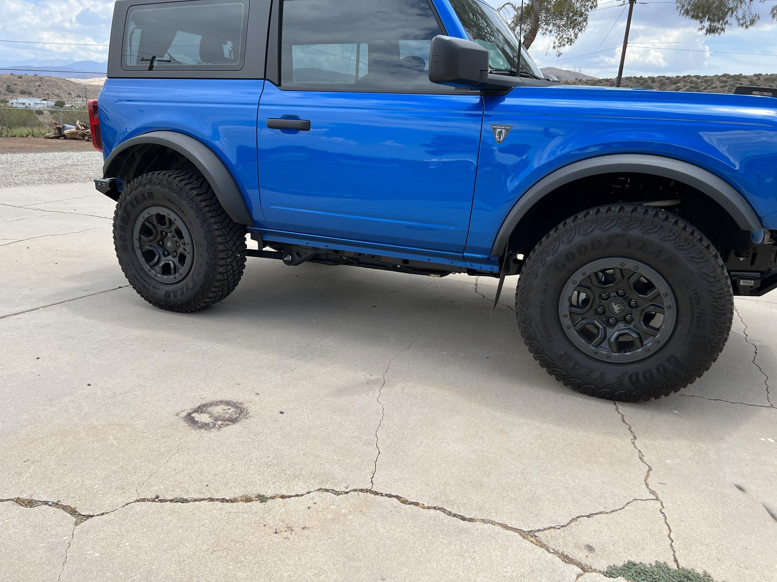 Ford Bronco Sasquatch wheels and tires C4D79037-DDC3-4D63-BD6B-32EB8F138C12