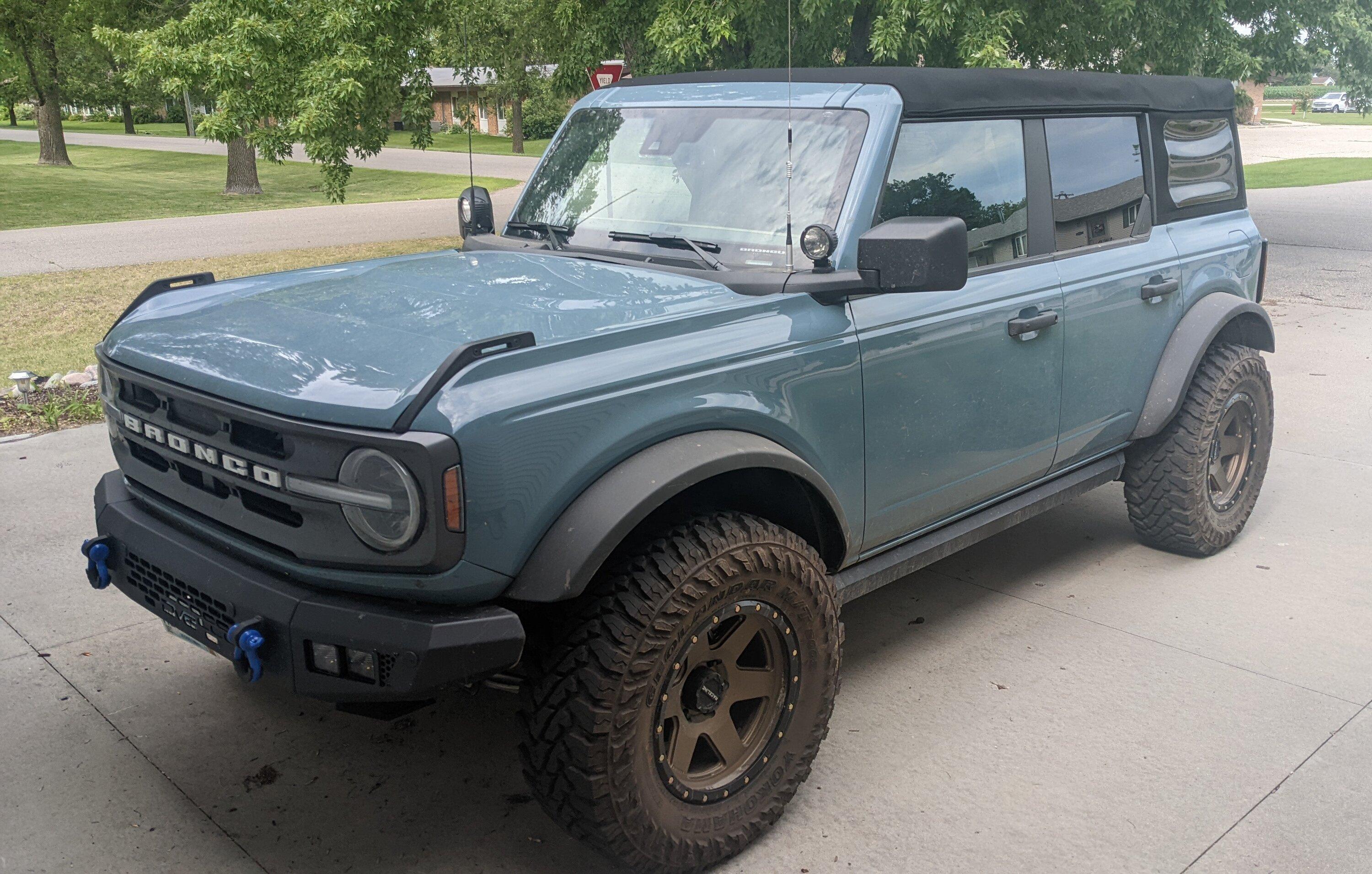 Ford Bronco Fabtech 1.5” leveling kit - anyone install it? PXL_20220718_220021229