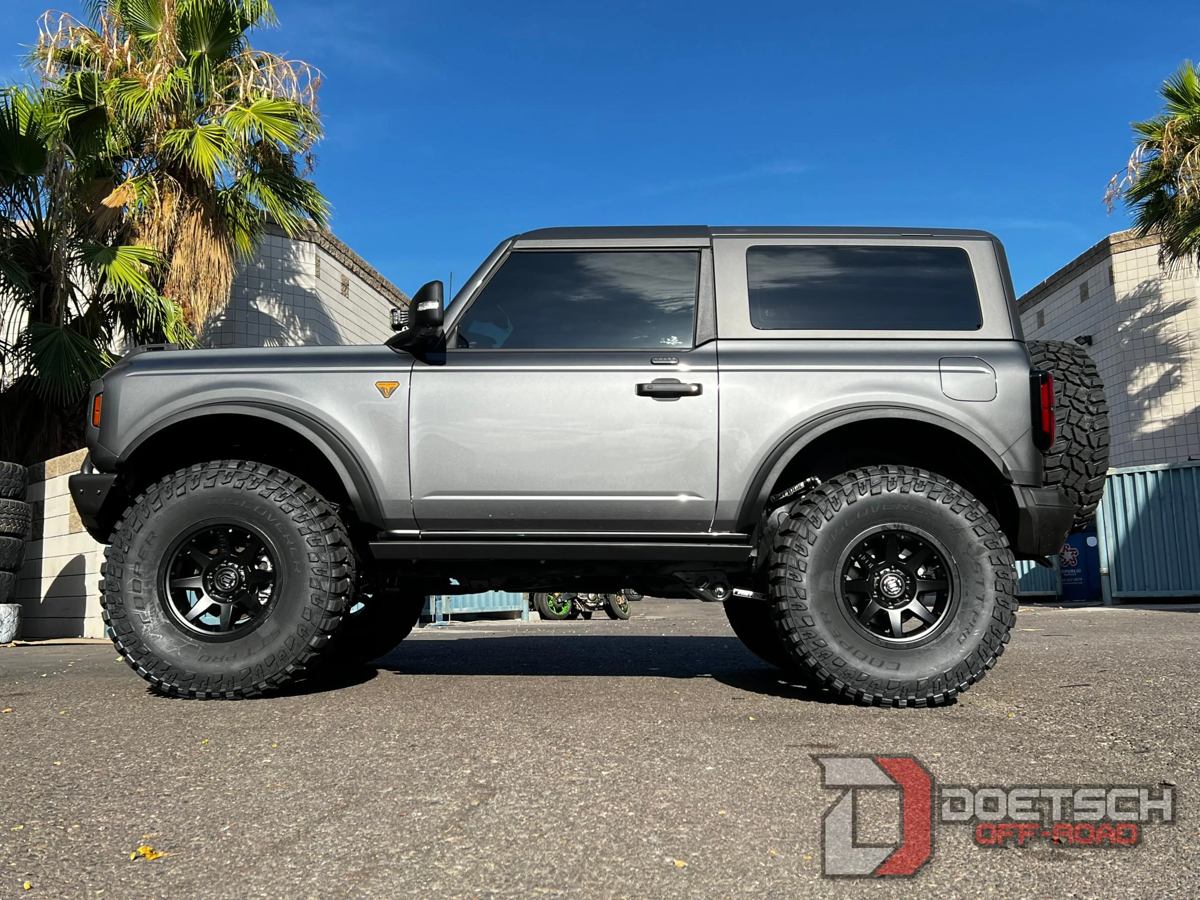 Ford Bronco Brians Big Bad 2dr Badlands.....Carbonized on 37" Icon Wheels & Fabtech 2.5 Coilovers Doetsch Off-Road3618 (37)
