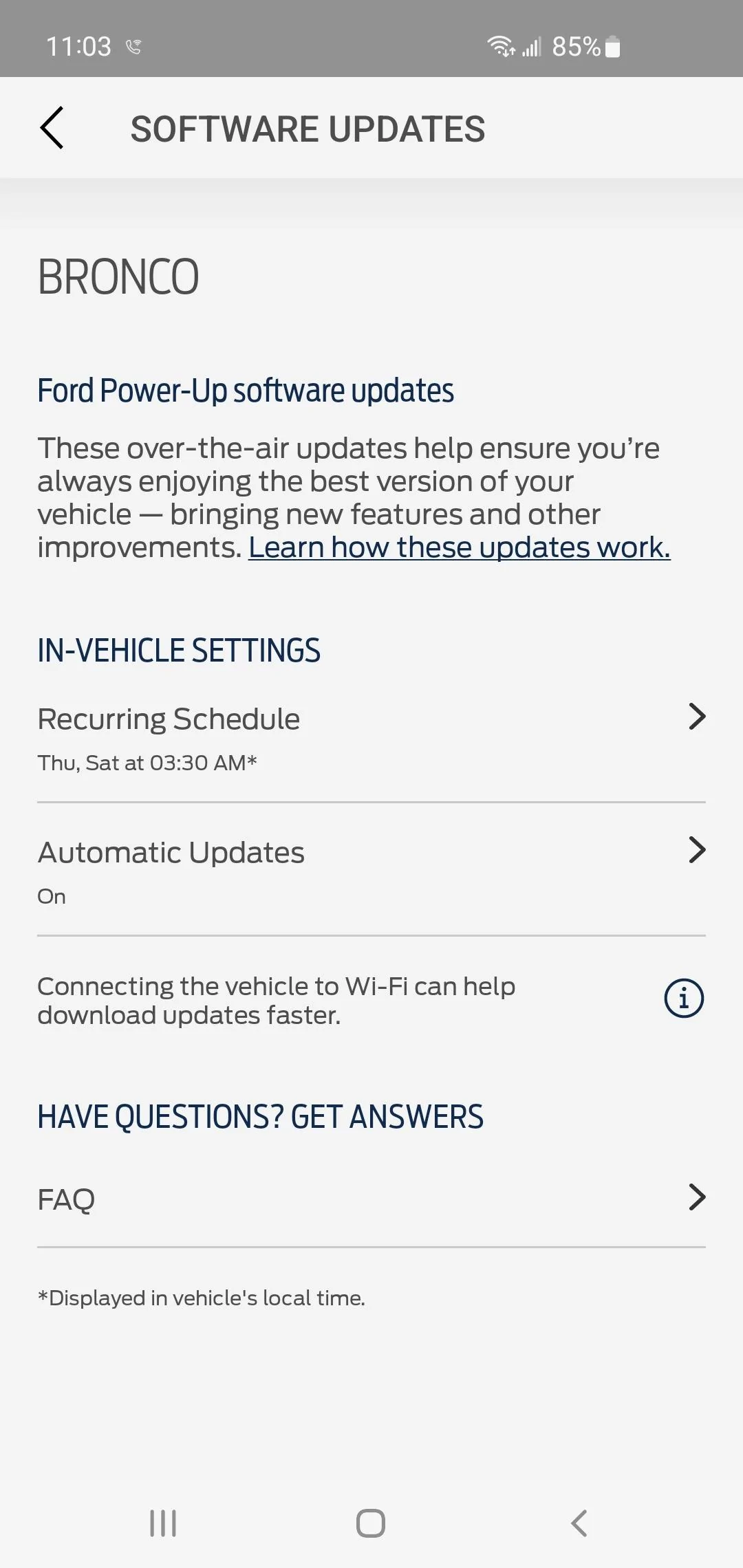 Ford Bronco Your Sytem Is Up To Date Screenshot_20220804-110356_FordPass