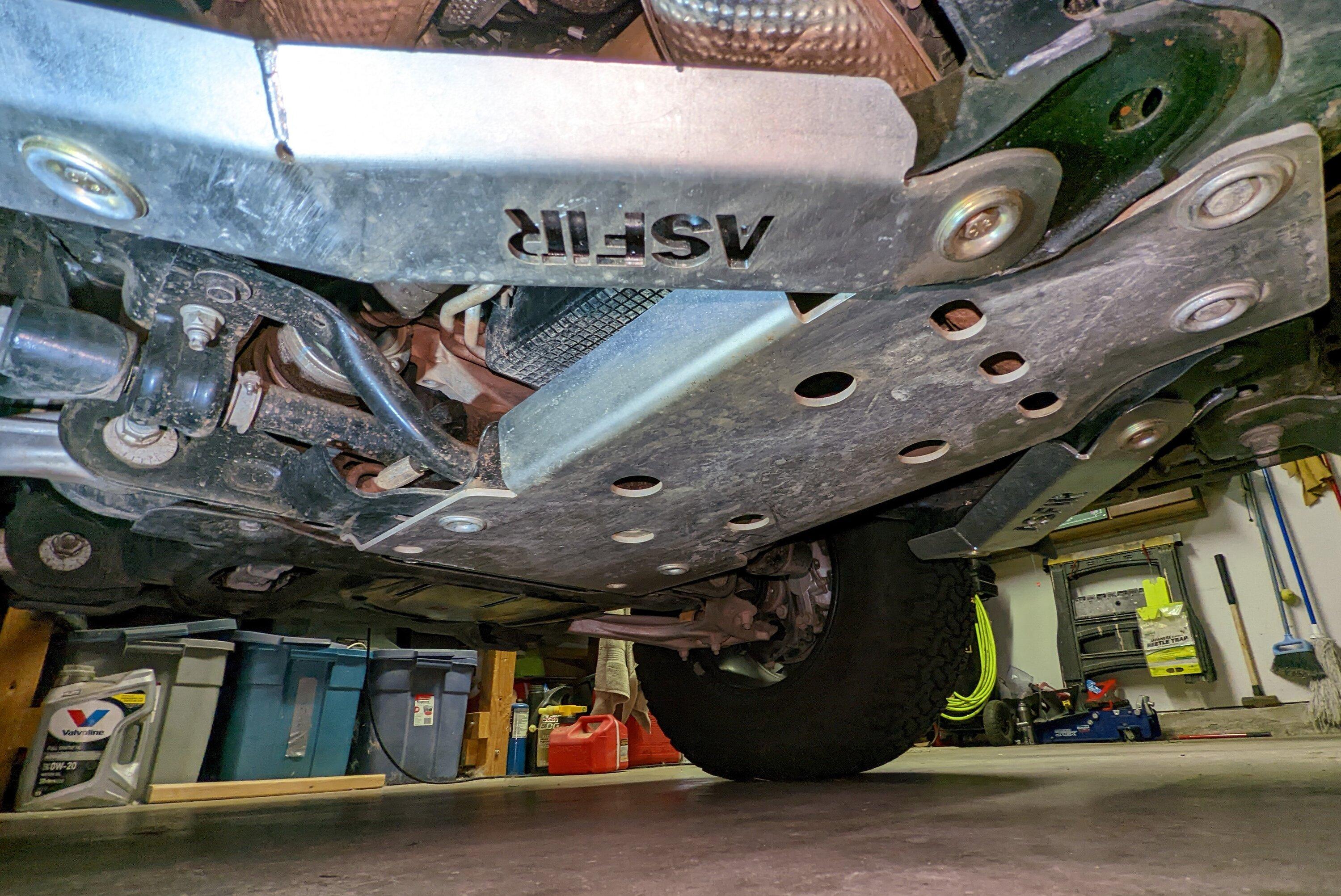 Ford Bronco Adding plates to Badlands PXL_20220804_201811738~2