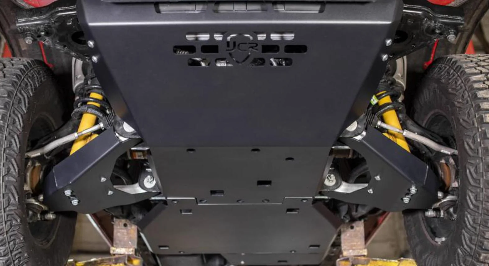 Ford Bronco Adding plates to Badlands JCR Skid Plates