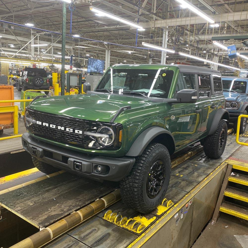 Ford Bronco 06/27/22  Build week group babybronco