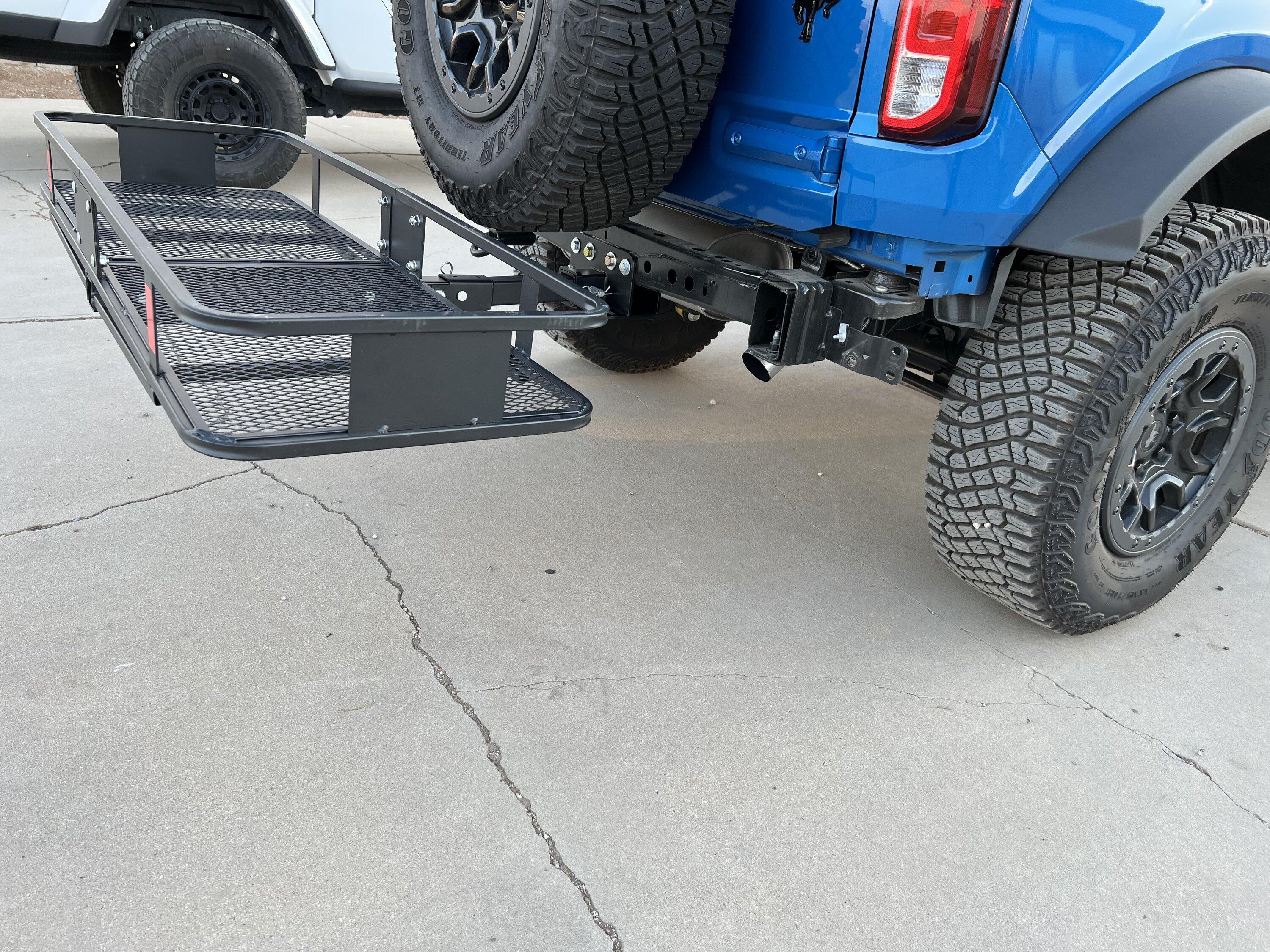 Ford Bronco 2-door desert runner Bronco w/ custom tire carrier 31FF163A-1393-415B-AEC5-145A415CA34F