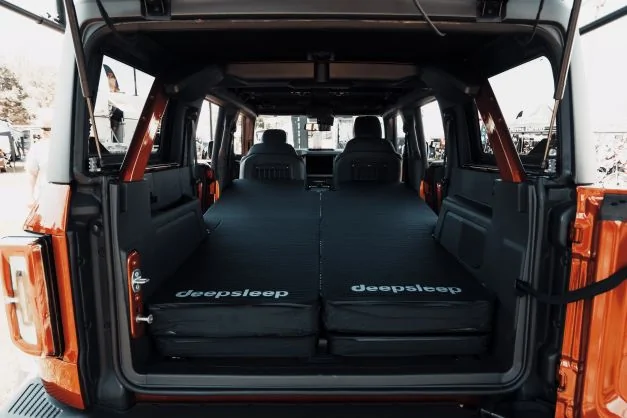 Ford Bronco Sleeping in Your Bronco Just Got More Comfortable With deepsleep Overland Sleep Mats Bronco2