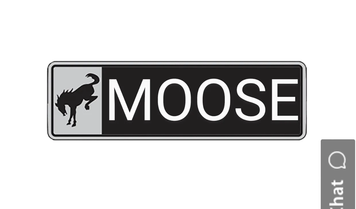 Ford Bronco New GOAT emblem from Ford Performance 0725F99D-FFB9-4679-B9CD-E30B75AA30CE~3