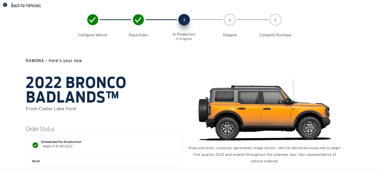 Ford Bronco 8/29/2022 Build Week Group thumbnail_imag