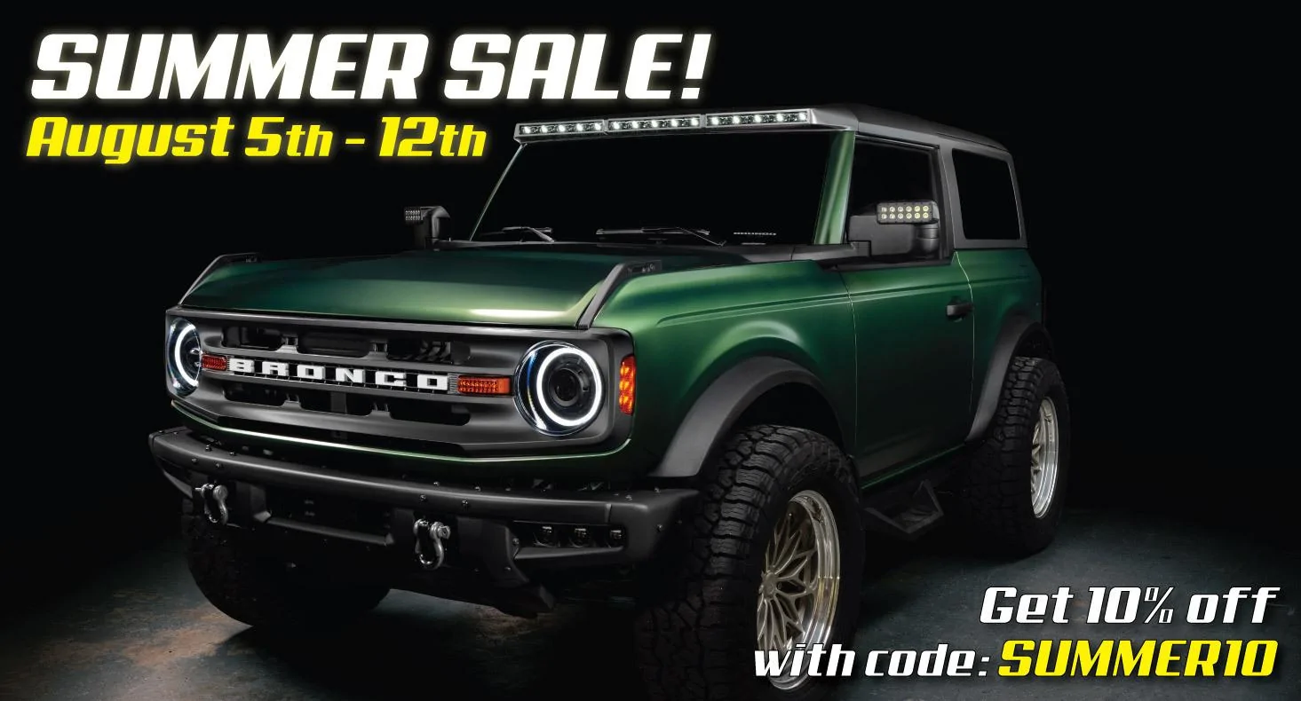 Ford Bronco ORACLE Lighting SUMMER SALE! bronco-summer10