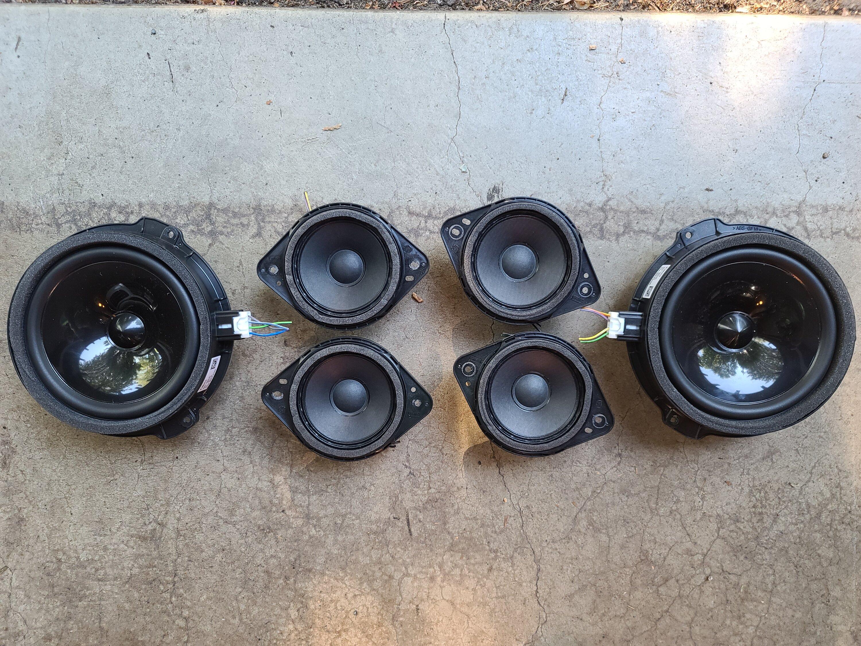 Ford Bronco JL Audio 4 inch speakers 20220805_174830