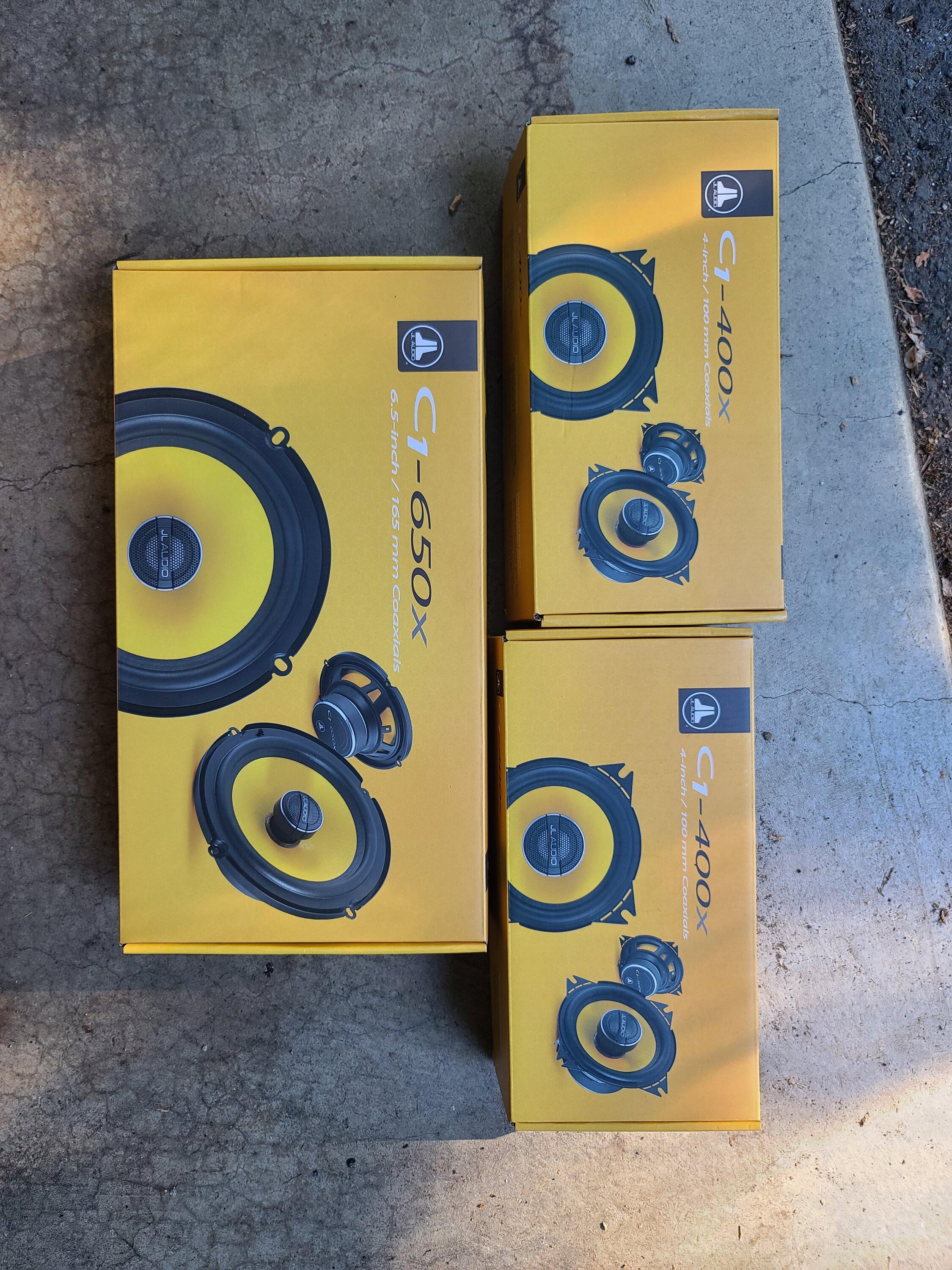 Ford Bronco JL Audio 4 inch speakers 20220805_174729