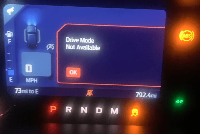 Service Advancetrac And Abs Light On
