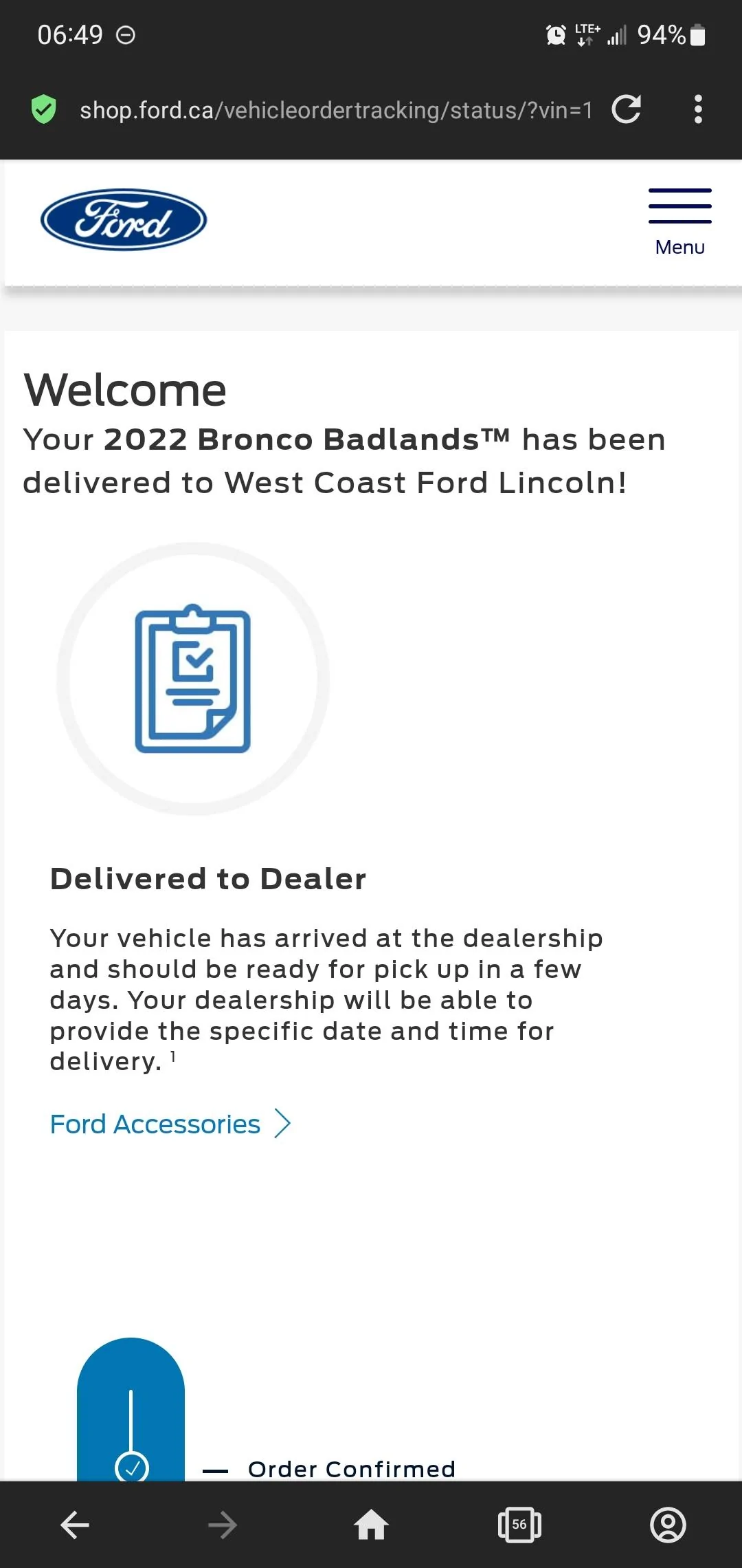 Ford Bronco 05/30/2022 Build Week Group Screenshot_20220805-064928_Opera