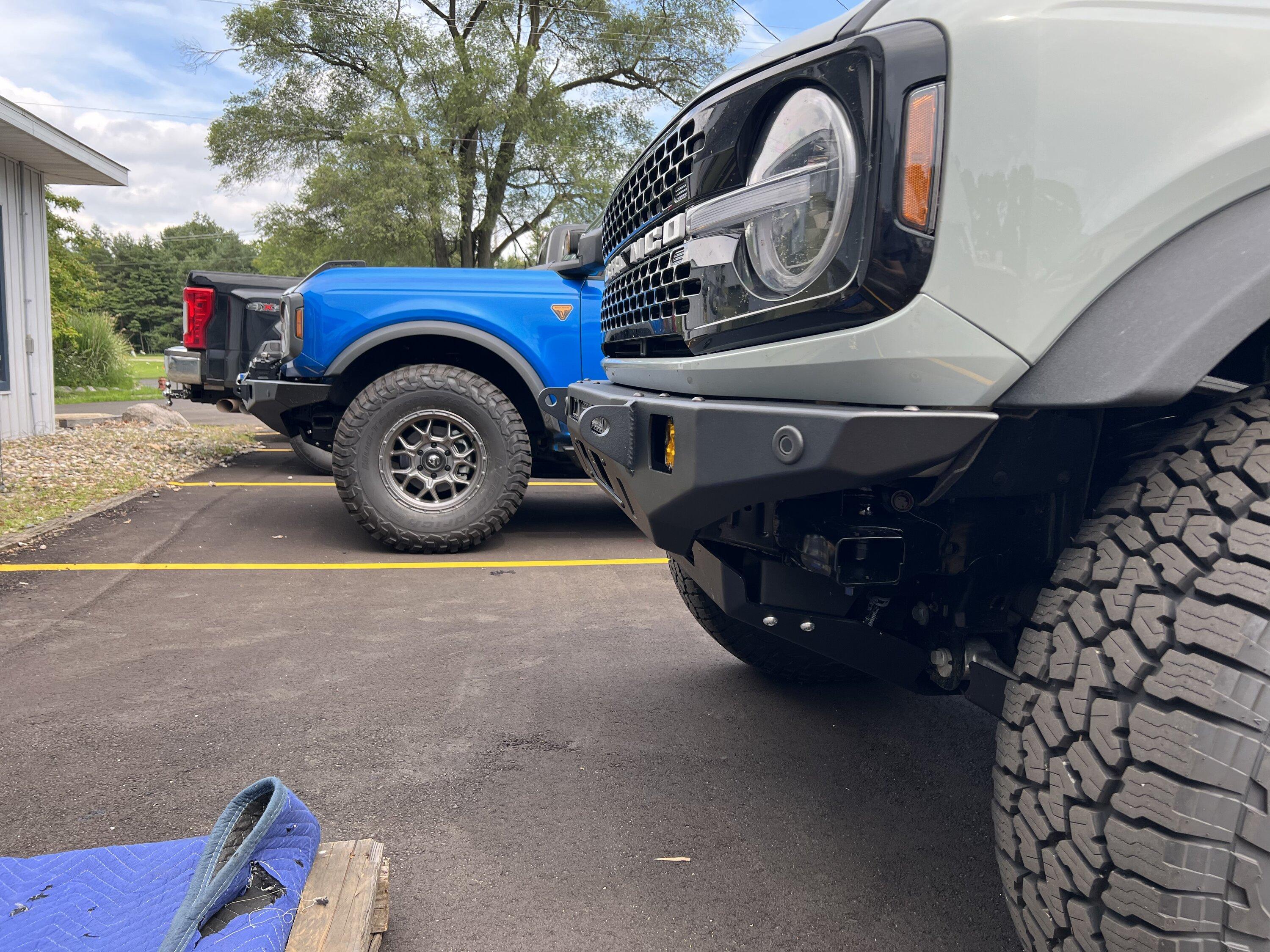 Ford Bronco Front Bumper Recommendation w/ push bar non winch 85B0741E-57BE-4EFB-B11F-3A38660BF6F6
