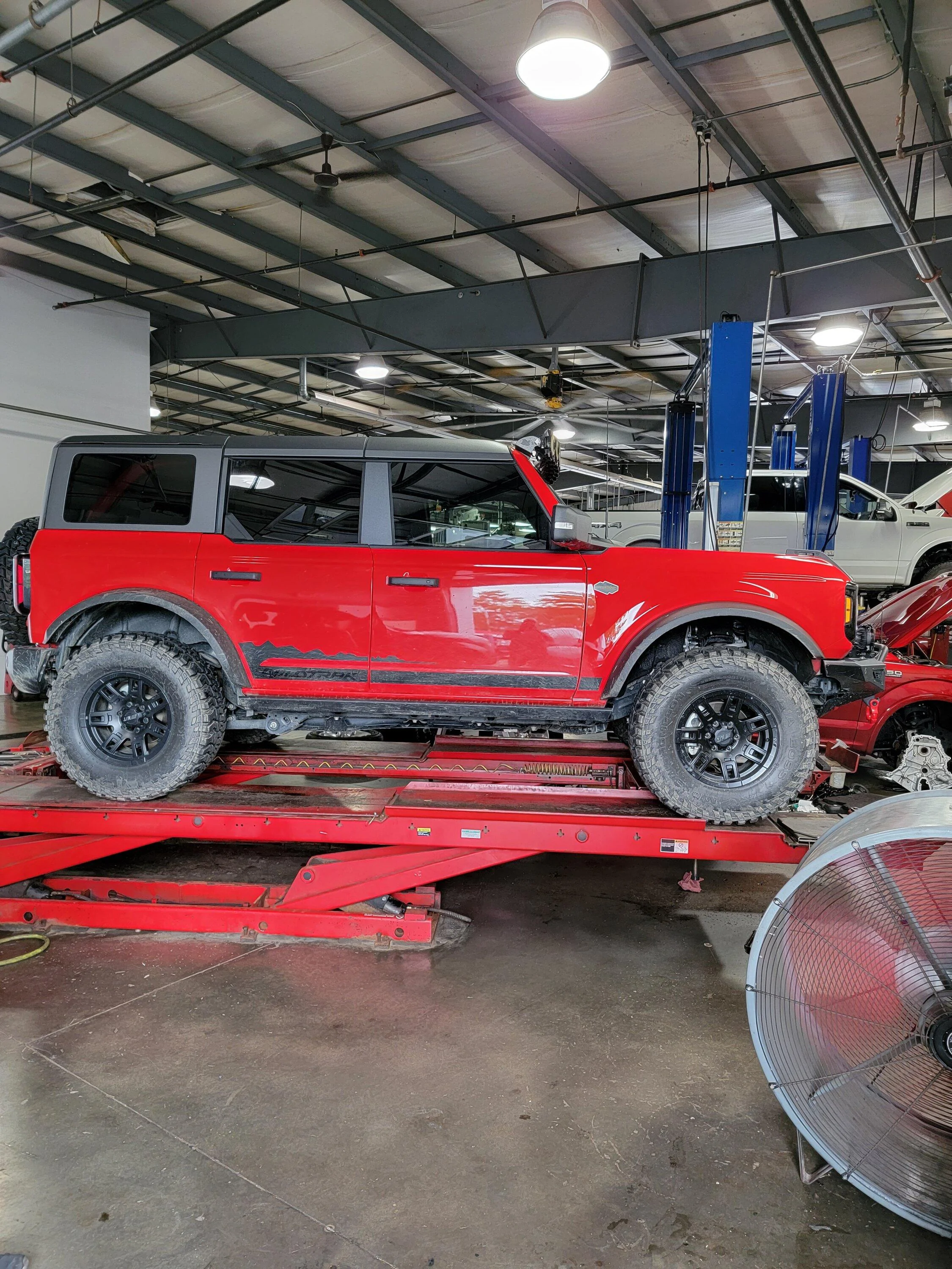 Ford Bronco 1" Zone Level Kit Question 20220727_102745