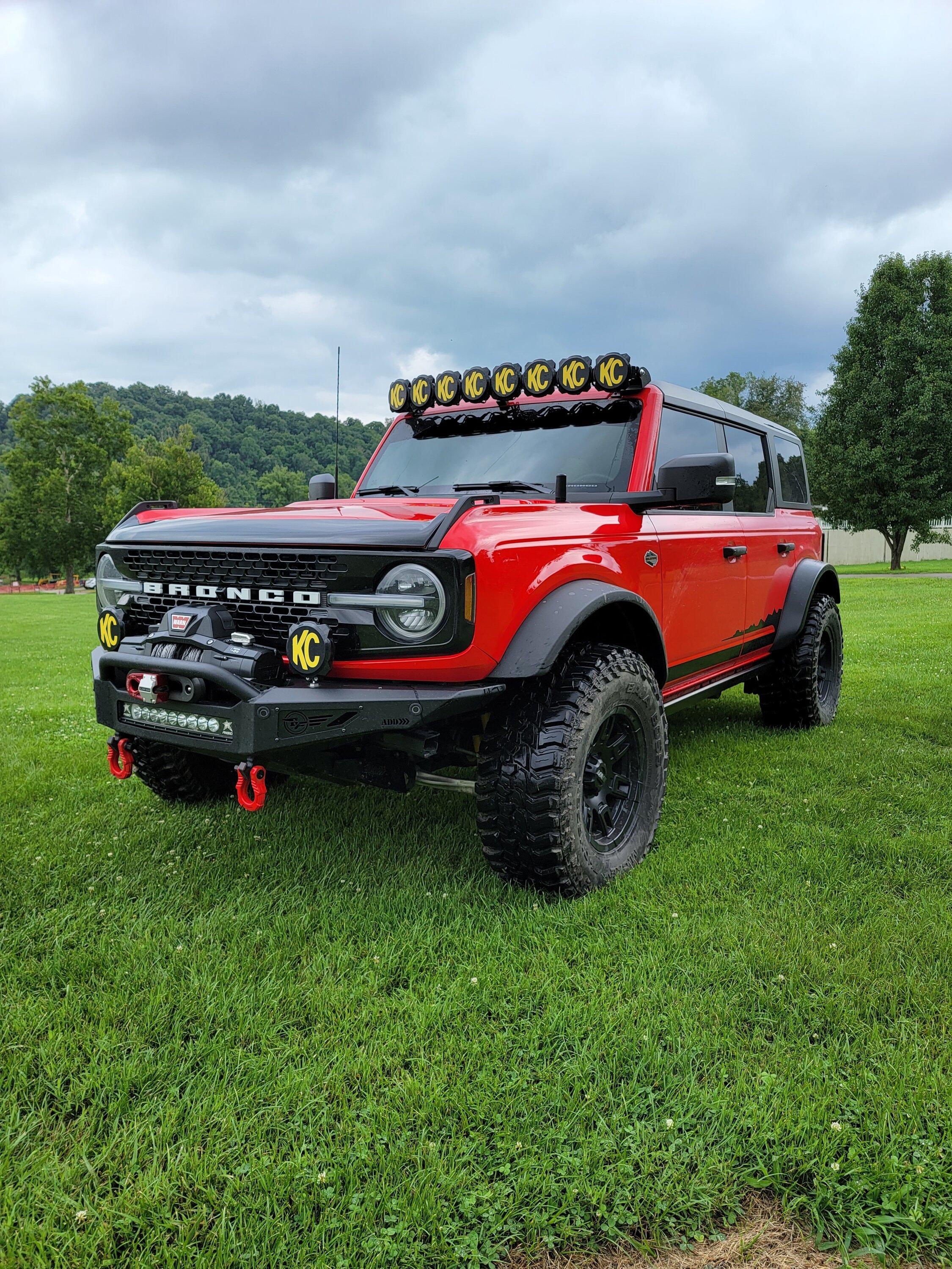 Ford Bronco 1" Zone Level Kit Question 20220727_123103