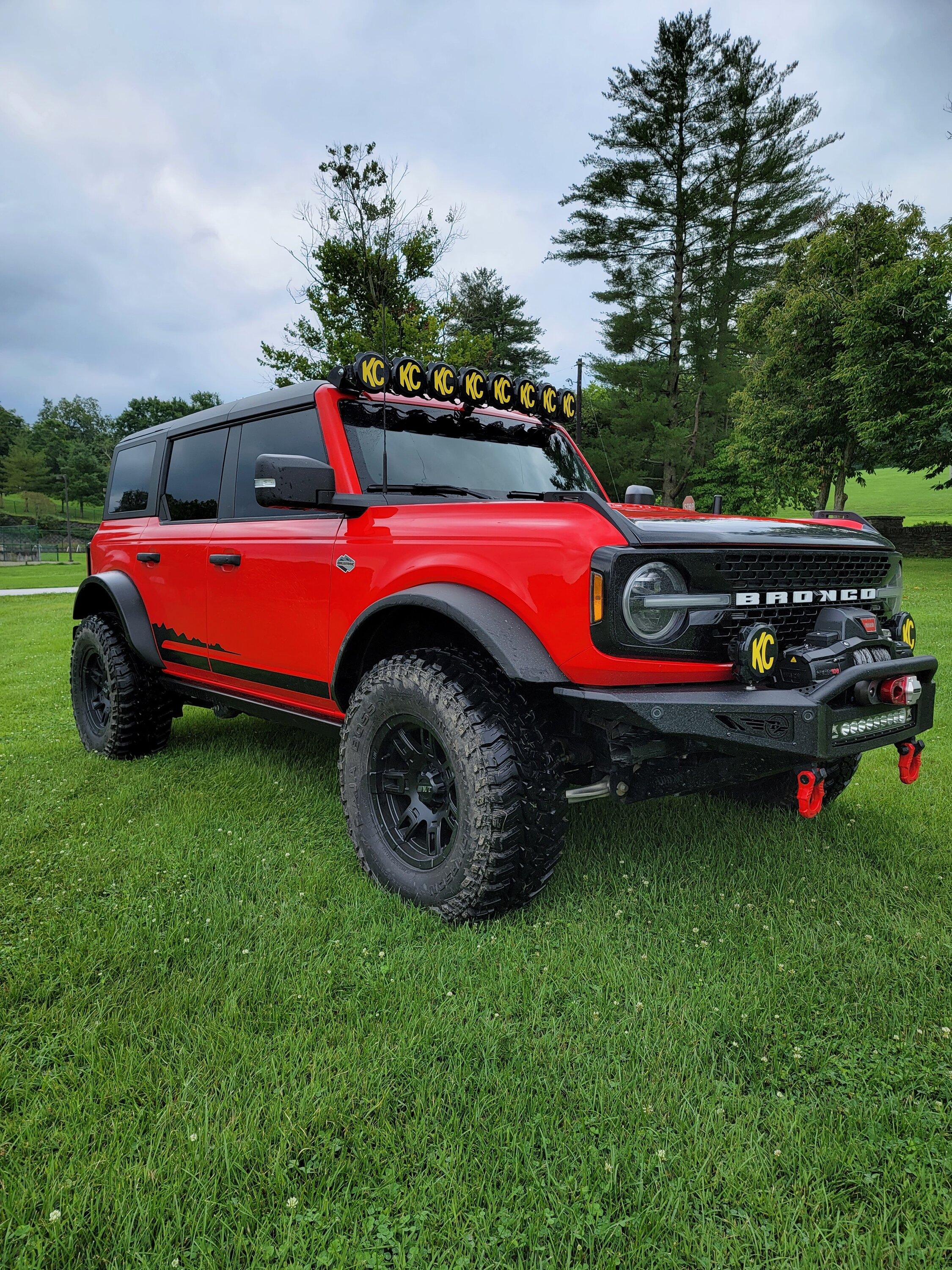 Ford Bronco 1" Zone Level Kit Question 20220727_123121