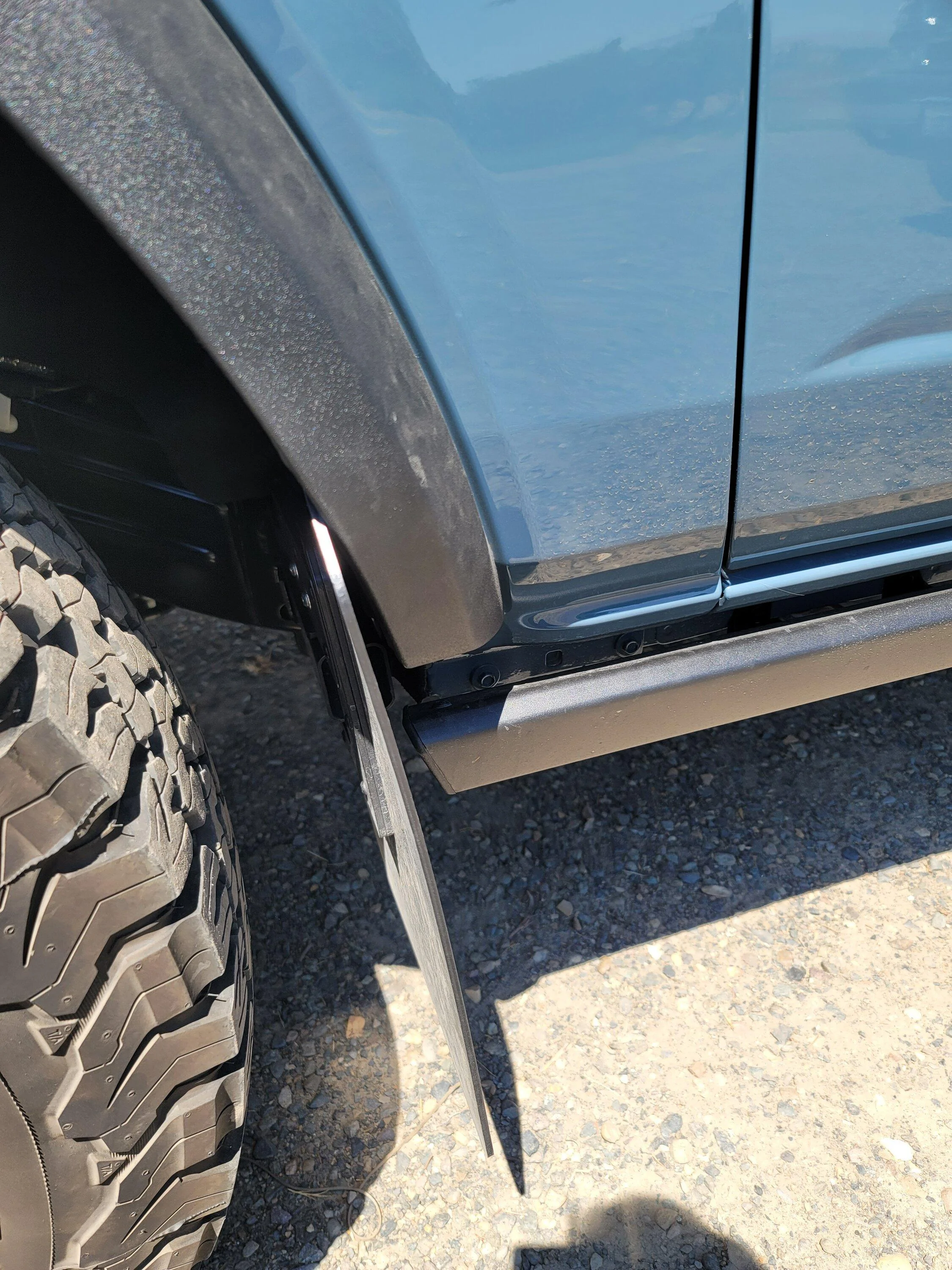 Ford Bronco Mud Flaps -- install all 4 or just the fronts? 20220807_130521