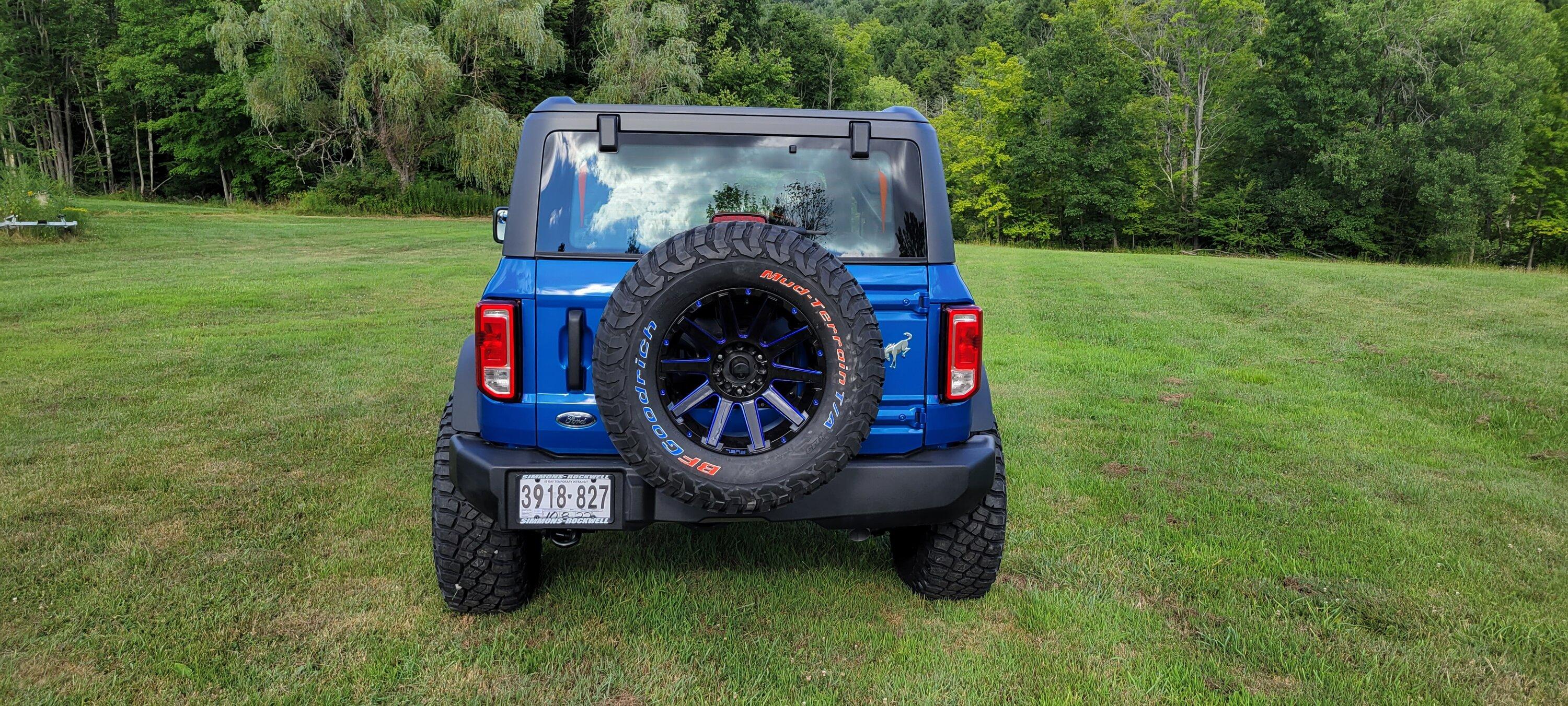 Ford Bronco Show us your installed wheel / tire upgrades here! (Pics) 20220810_172316