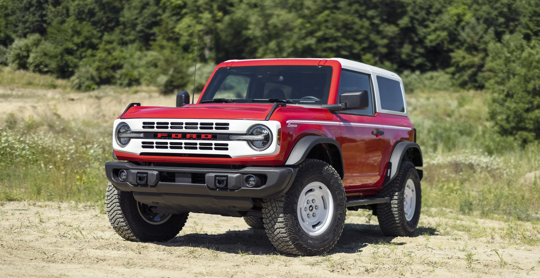 Ford Bronco 2023 Bronco Heritage Edition Revealed! 1,966 Heritage Limited Edition (Badlands) Units to be Produced. Unlimited (Big Bend) Heritage Editions 2023 Bronco Heritage Edition_Race Red_01