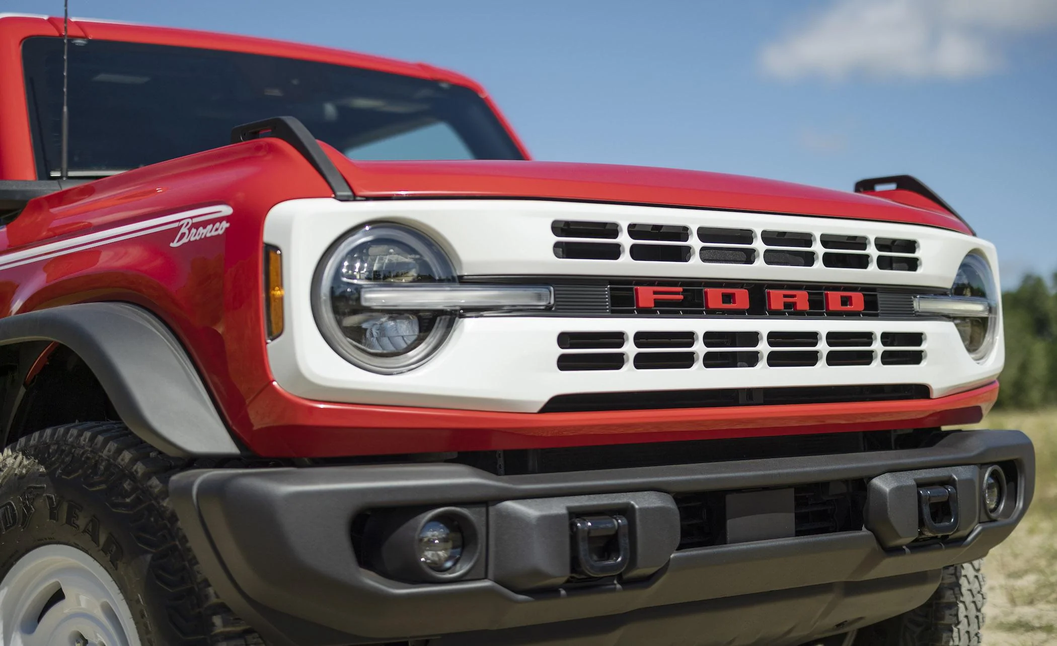 Ford Bronco 2023 Bronco Heritage Edition Revealed! 1,966 Heritage Limited Edition (Badlands) Units to be Produced. Unlimited (Big Bend) Heritage Editions 2023 Bronco Heritage Edition_Race Red_05