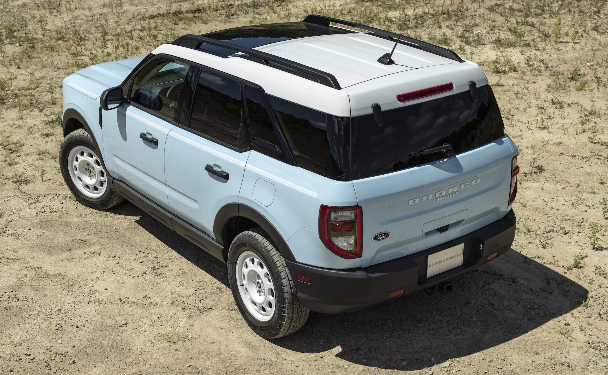 Ford Bronco 2023 Bronco Heritage Edition Revealed! 1,966 Heritage Limited Edition (Badlands) Units to be Produced. Unlimited (Big Bend) Heritage Editions 2023 Bronco Sport Heritage Edition_Robin's Egg Blue_02