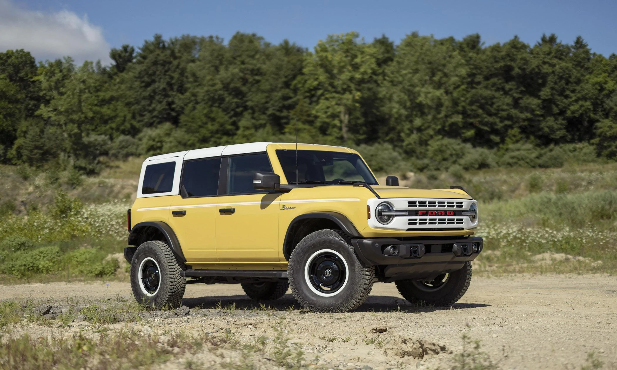 Ford Bronco 2023 Bronco Heritage Edition Revealed! 1,966 Heritage Limited Edition (Badlands) Units to be Produced. Unlimited (Big Bend) Heritage Editions 2023 Bronco Heritage Limited Edition_Yellowstone_Metallic_03
