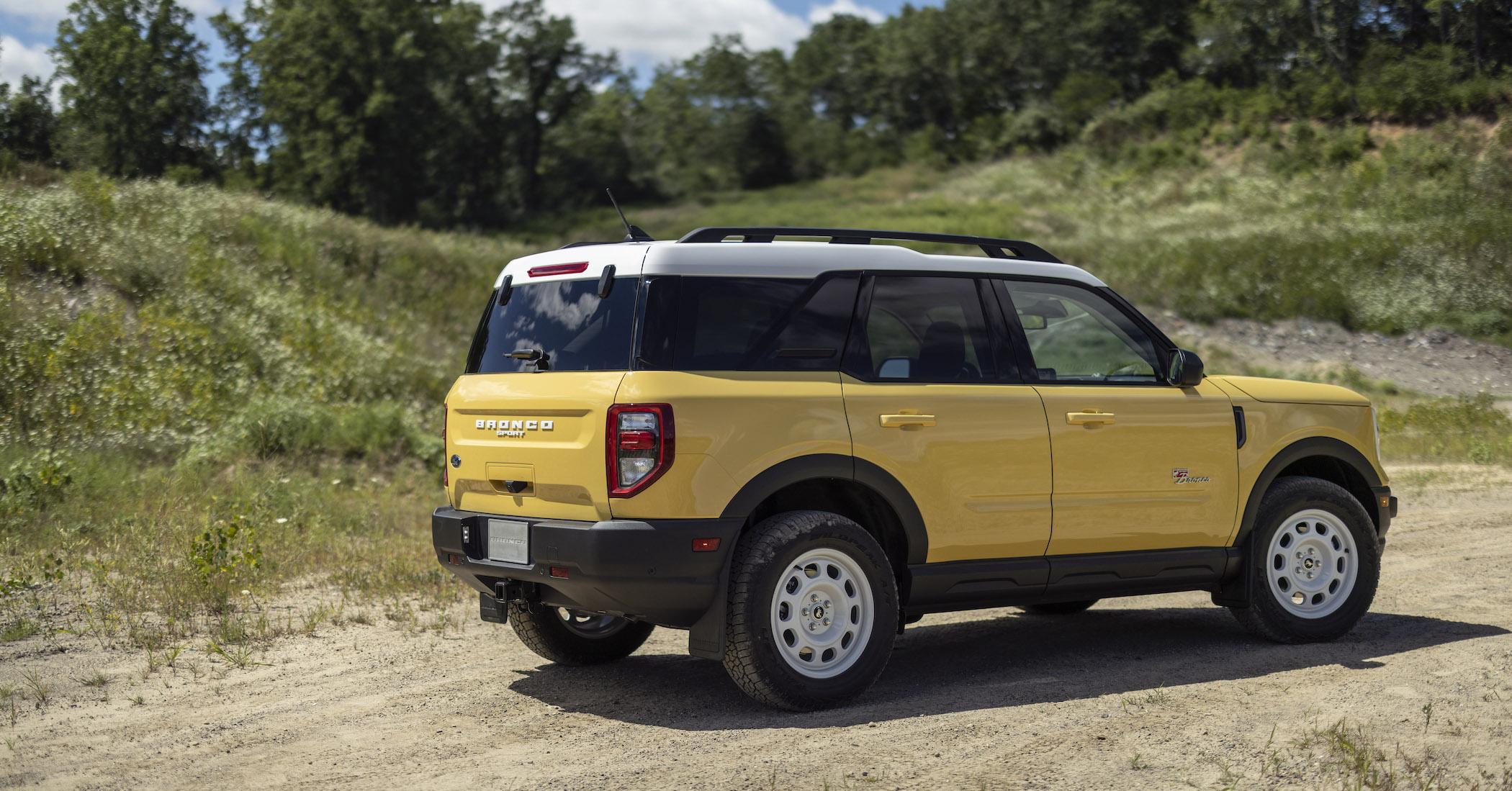 Ford Bronco 2023 Bronco Heritage Edition Revealed! 1,966 Heritage Limited Edition (Badlands) Units to be Produced. Unlimited (Big Bend) Heritage Editions 2023 Bronco Sport Heritage Limited Edition_Yellowstone_Metallic_02