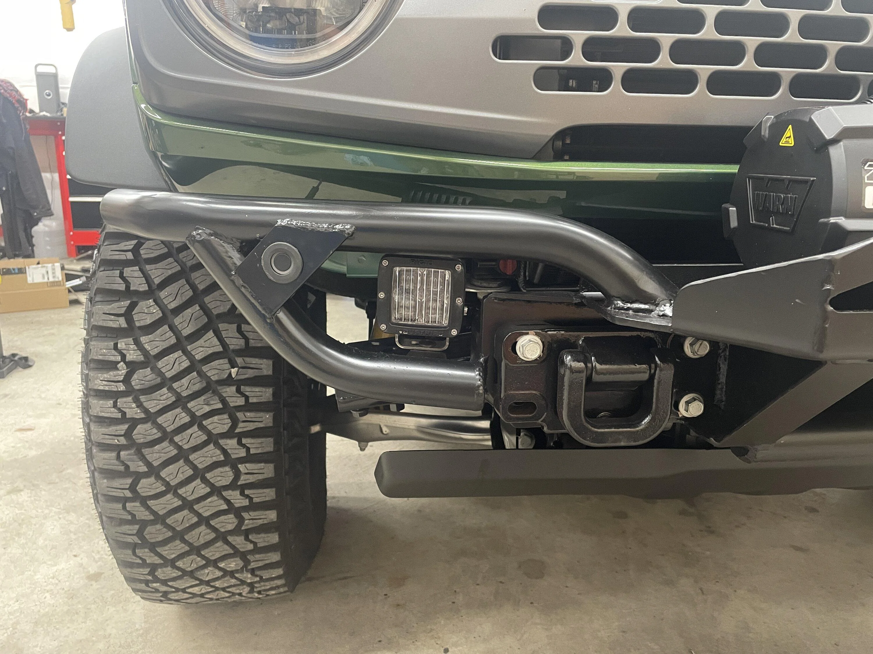 Ford Bronco My solution for a winch bumper D838A89B-0ECB-4173-8592-BC891511A26B
