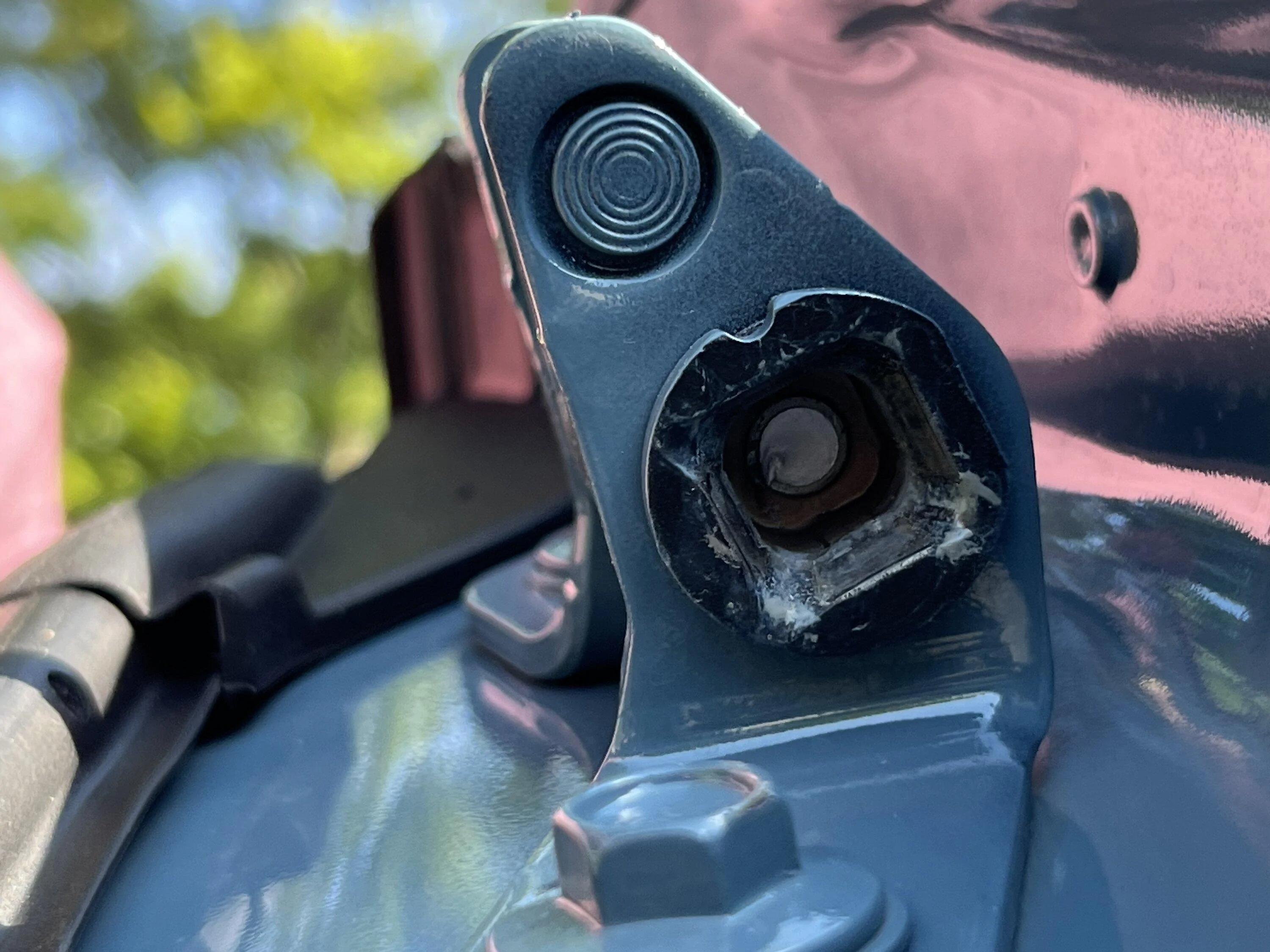 Ford Bronco Broken door bolt during door reinstall! 0A76F191-5A24-45D3-9BE1-FFE87352FE8E