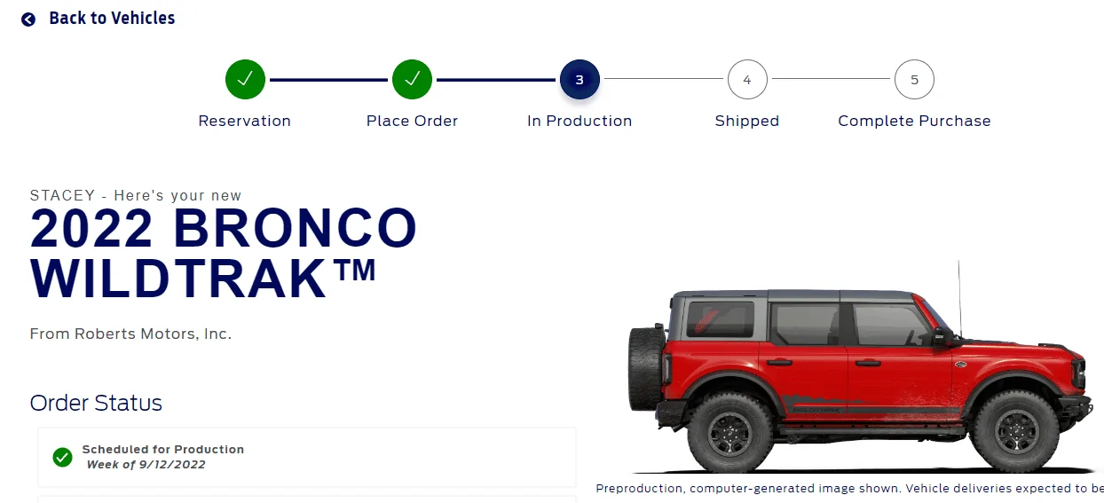 Ford Bronco 9/12/22 Build Week Group  **Now has Google Spreadsheet** 1660233882819