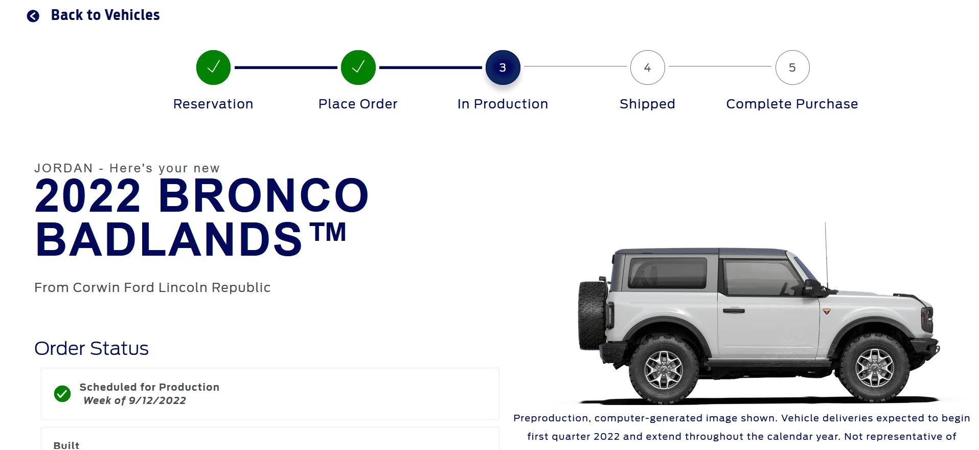 Ford Bronco 9/12/22 Build Week Group  **Now has Google Spreadsheet** 1660259367874