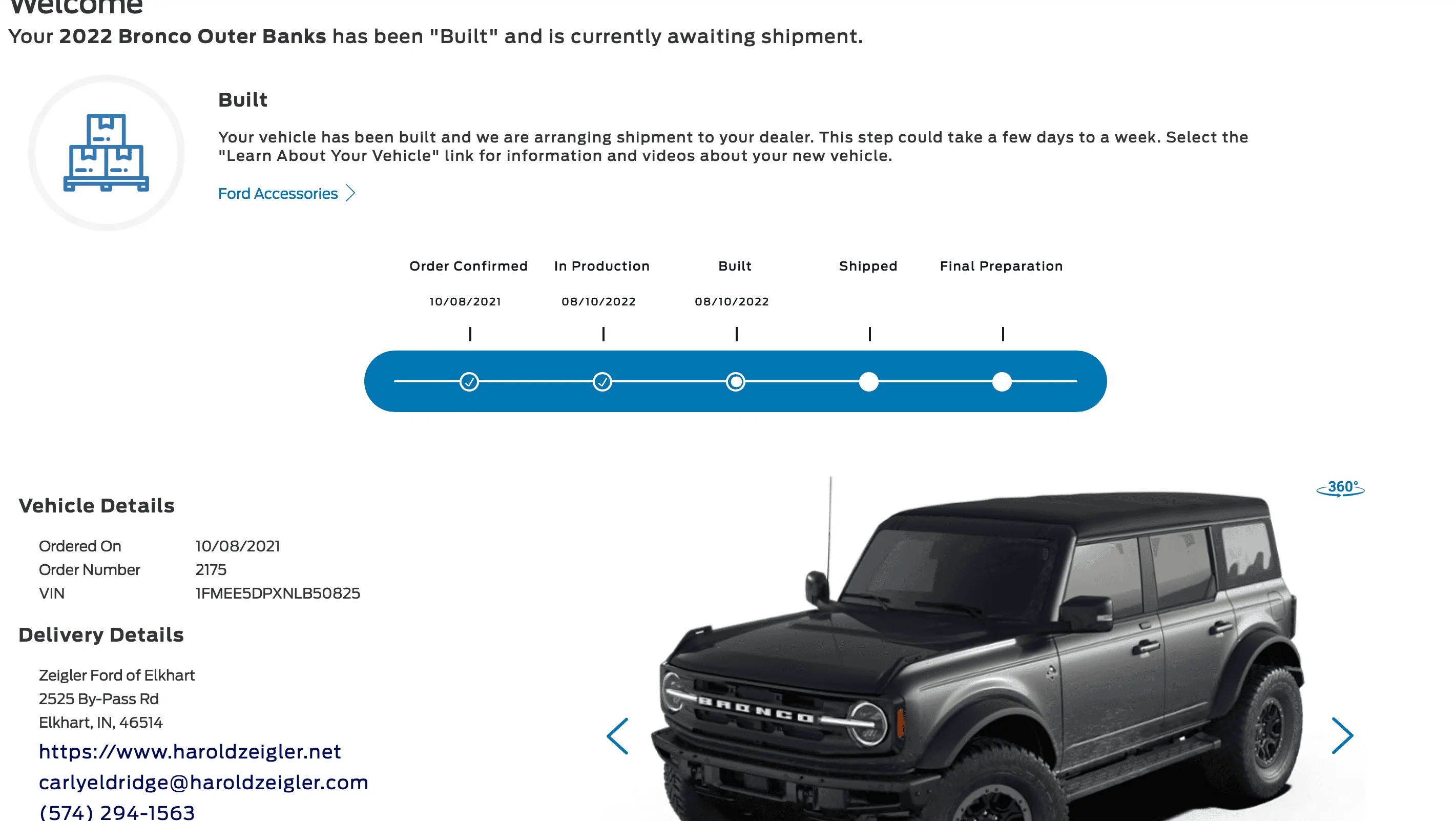 Ford Bronco 8/8/22 Build Week Group. Screen Shot 2022-08-11 at 11.33.12 PM