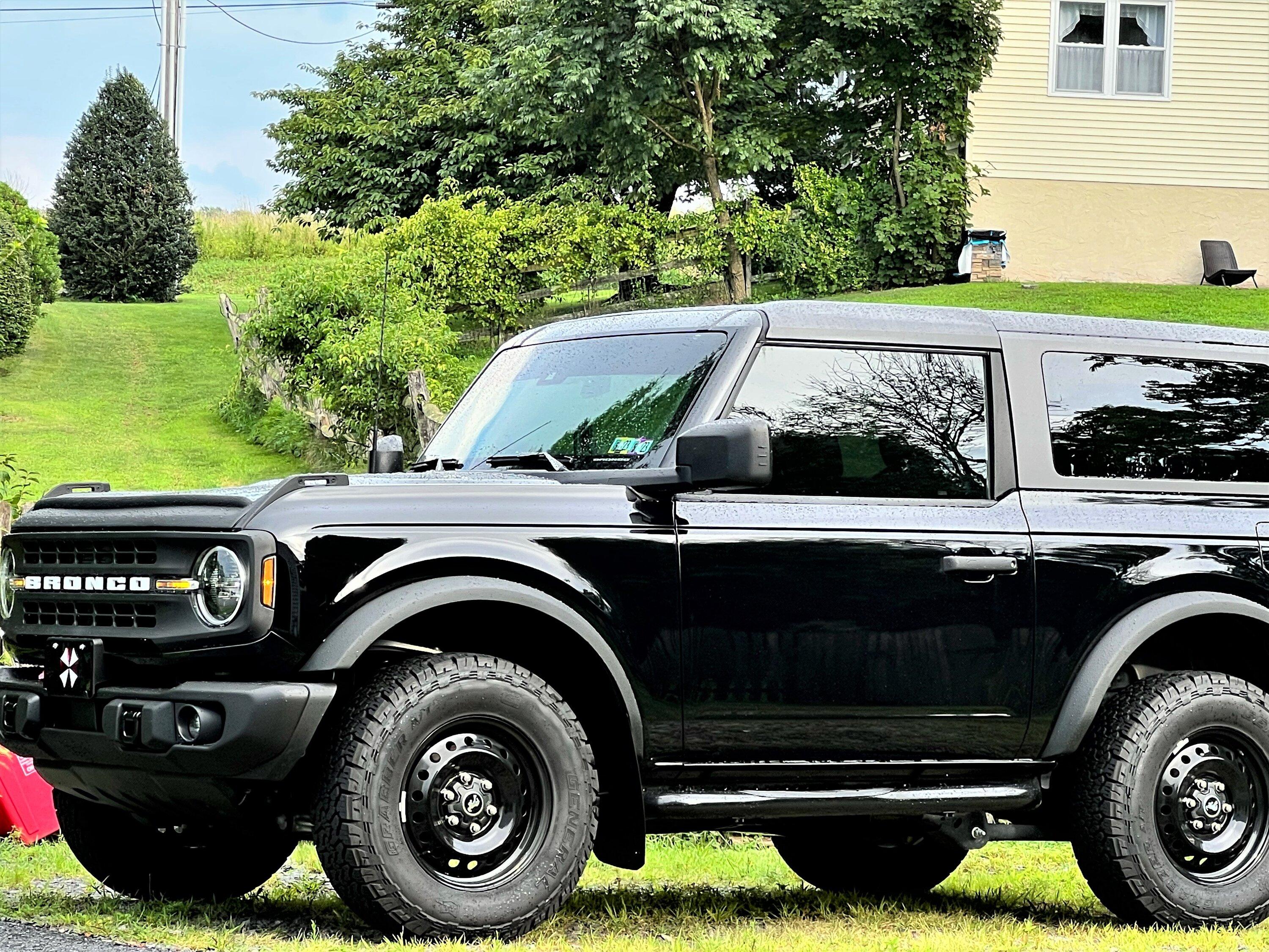 Ford Bronco Windshield tinting bronc
