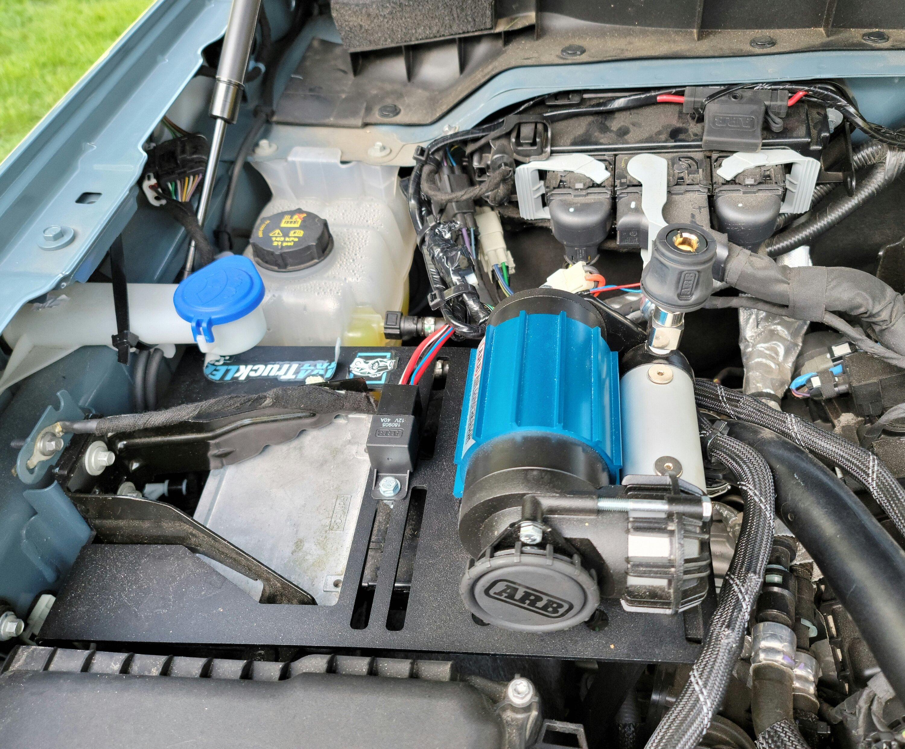 Ford Bronco ARB Single Air Outlet Placement 20220810_083429