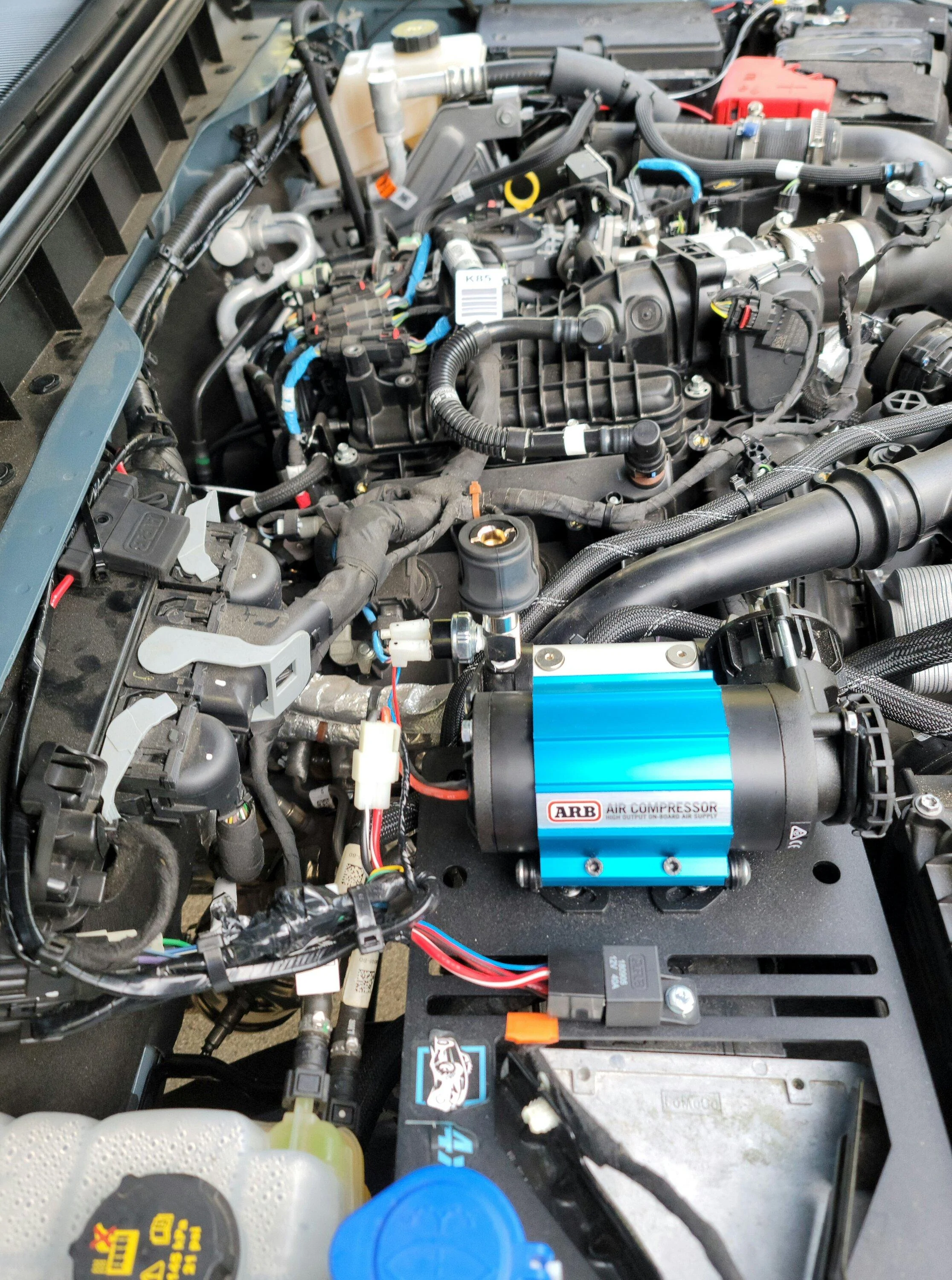 Ford Bronco ARB Single Air Outlet Placement 20220810_083404