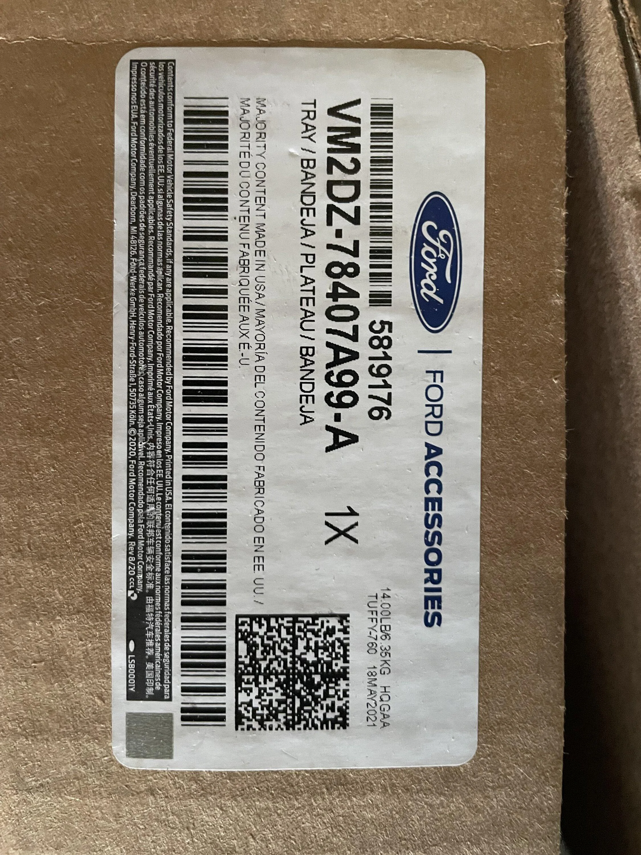 Ford Bronco Brand New Ford OEM Tailgate Table IMG-3862