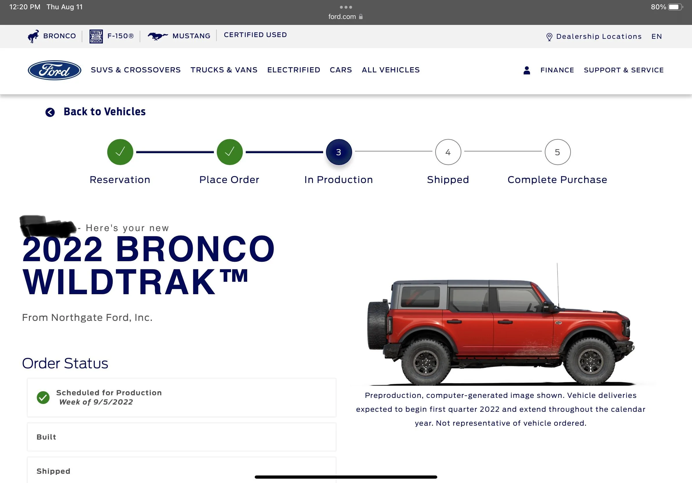 Ford Bronco 9/5/22 Build week group 95B6401A-1903-4D66-8BD1-21E452892283