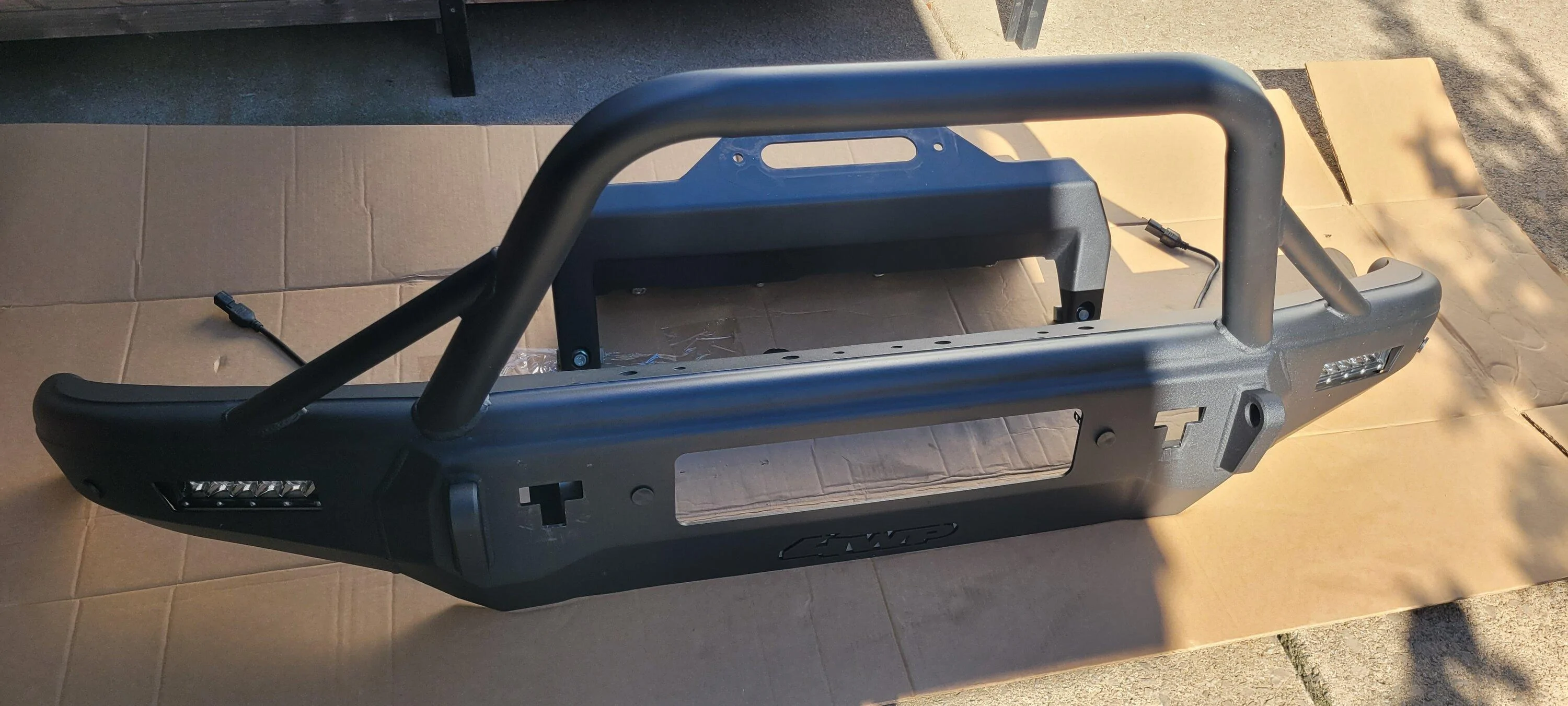 Ford Bronco 4wp front bumper & winch mount 20220813_095141