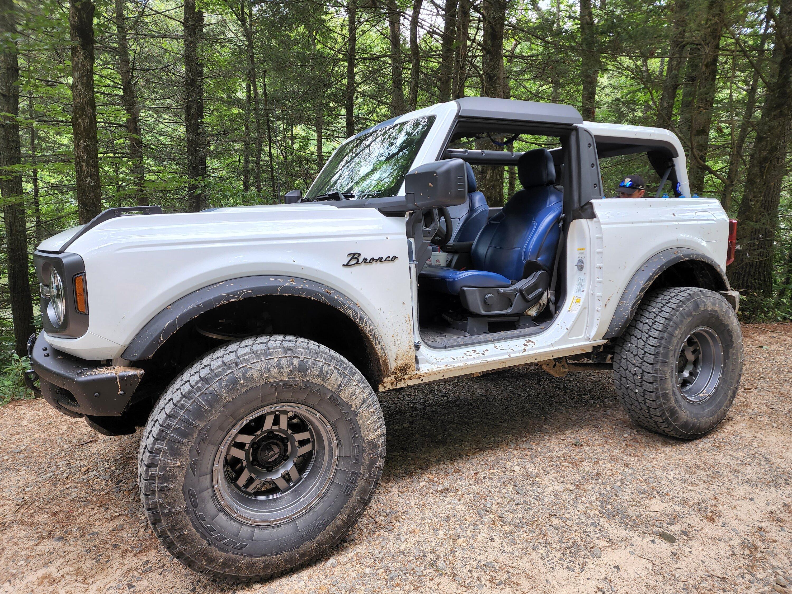 Ford Bronco Show us your installed wheel / tire upgrades here! (Pics) 20220813_132620