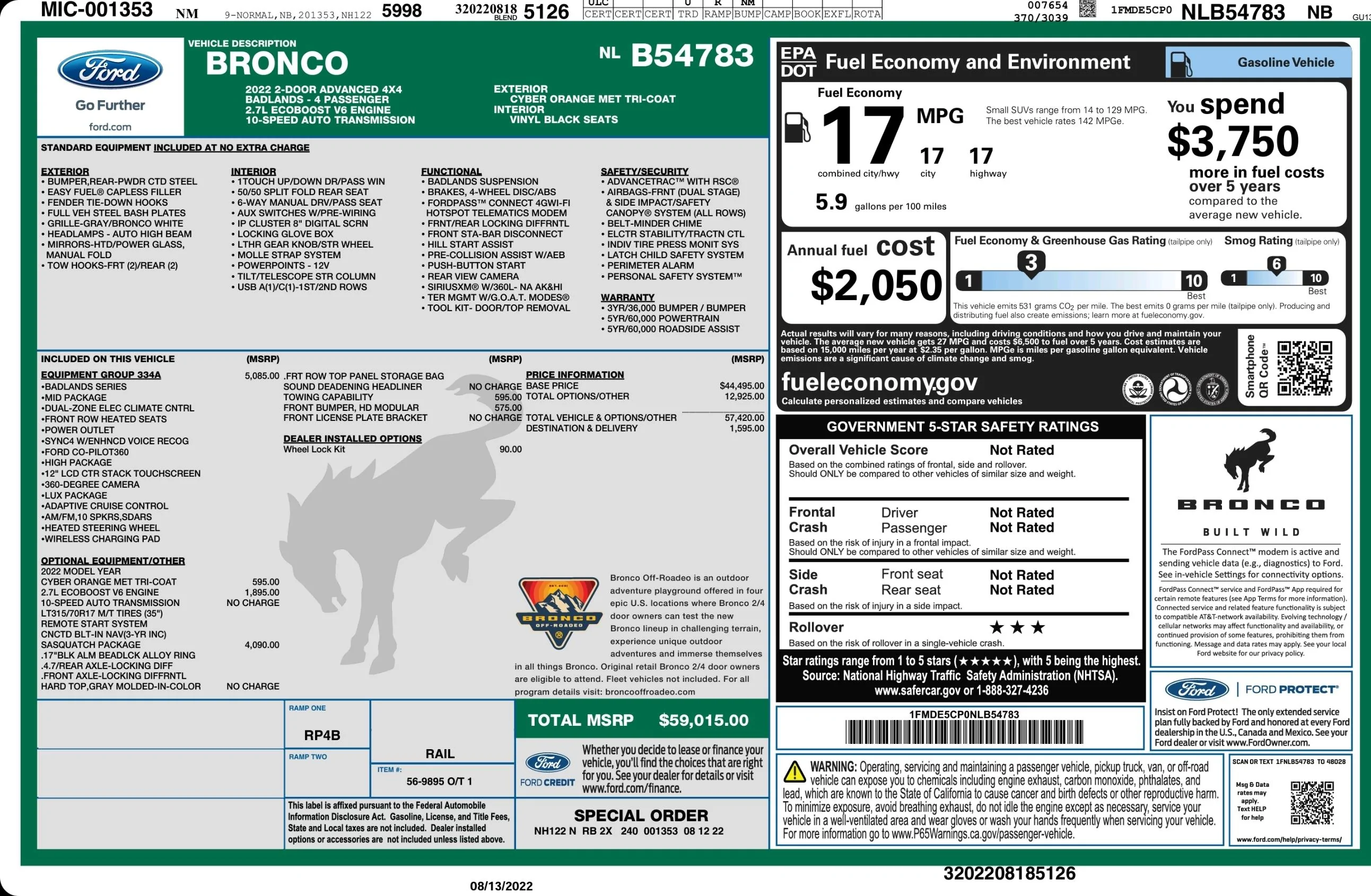 Ford Bronco 8/15/22 Build Week Group Screenshot_20220813-200129_Adobe Acrobat
