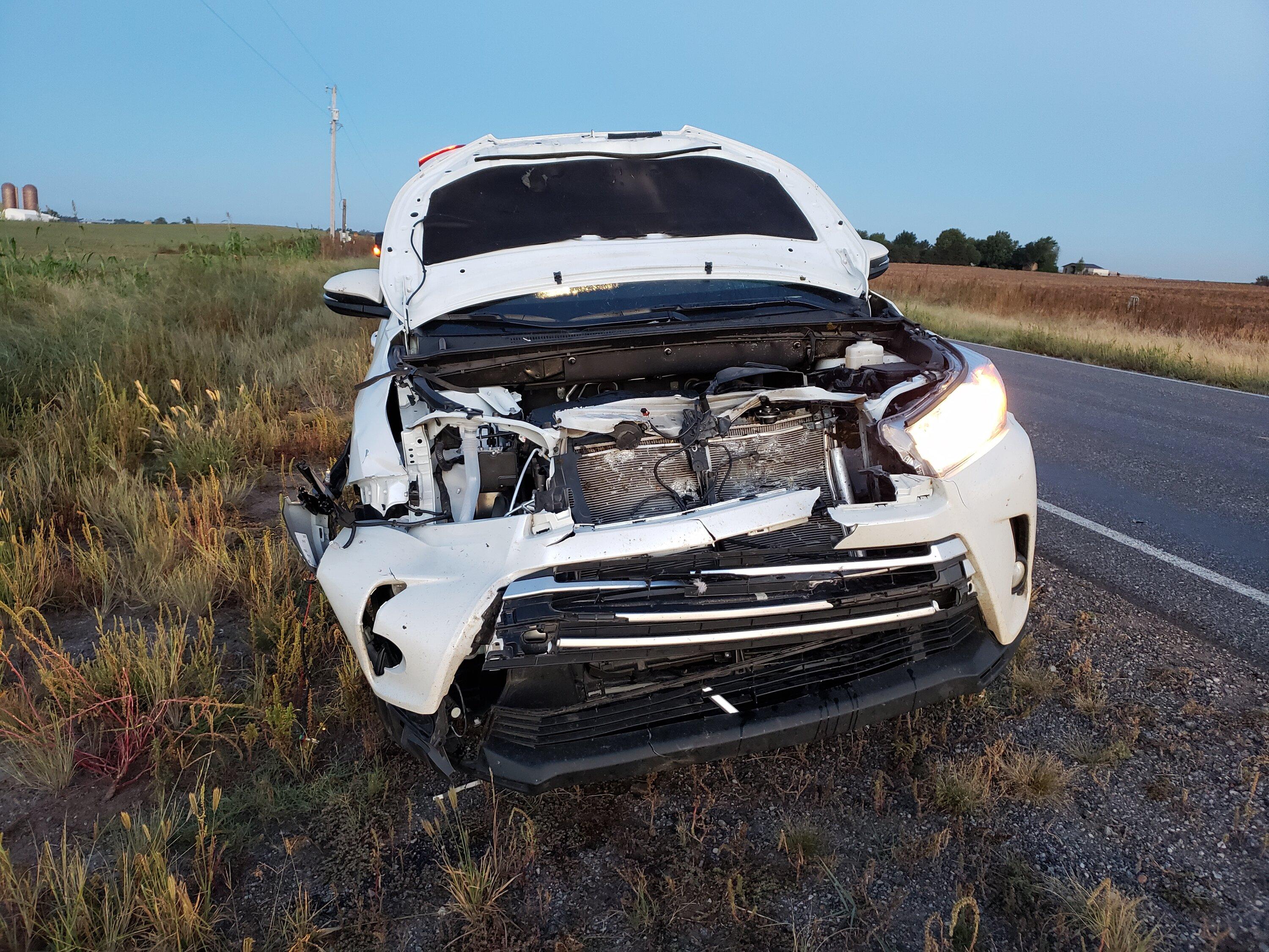 Ford Bronco Bronco vs. Deer 20180927_070832