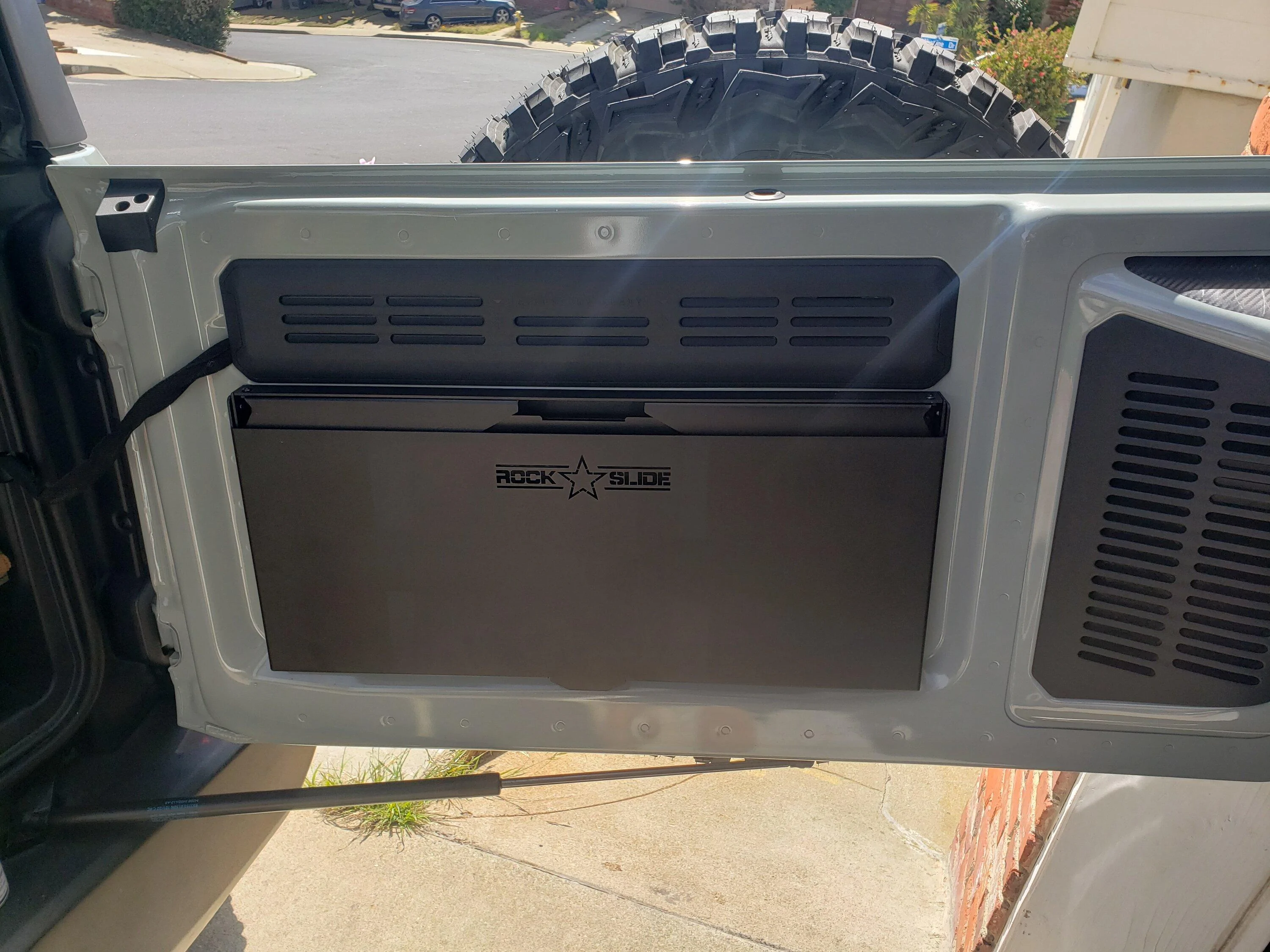 Ford Bronco Installed the Tailgate Table today 20220810_152225