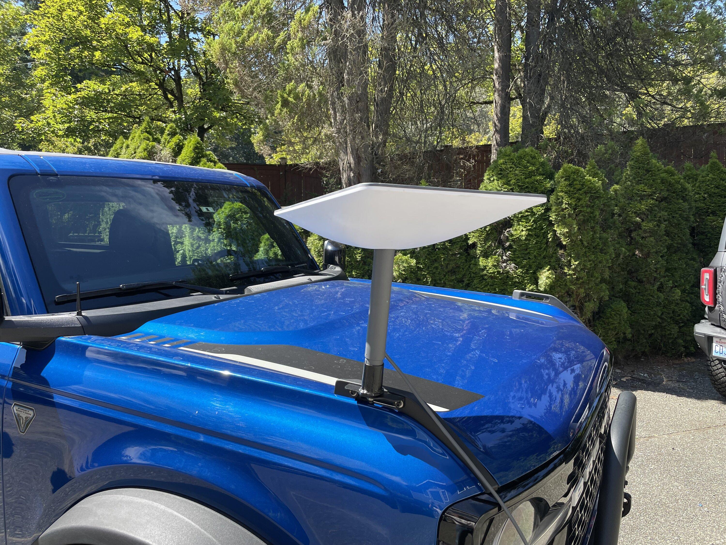 Ford Bronco Trailsite mount for Starlink IMG_8691