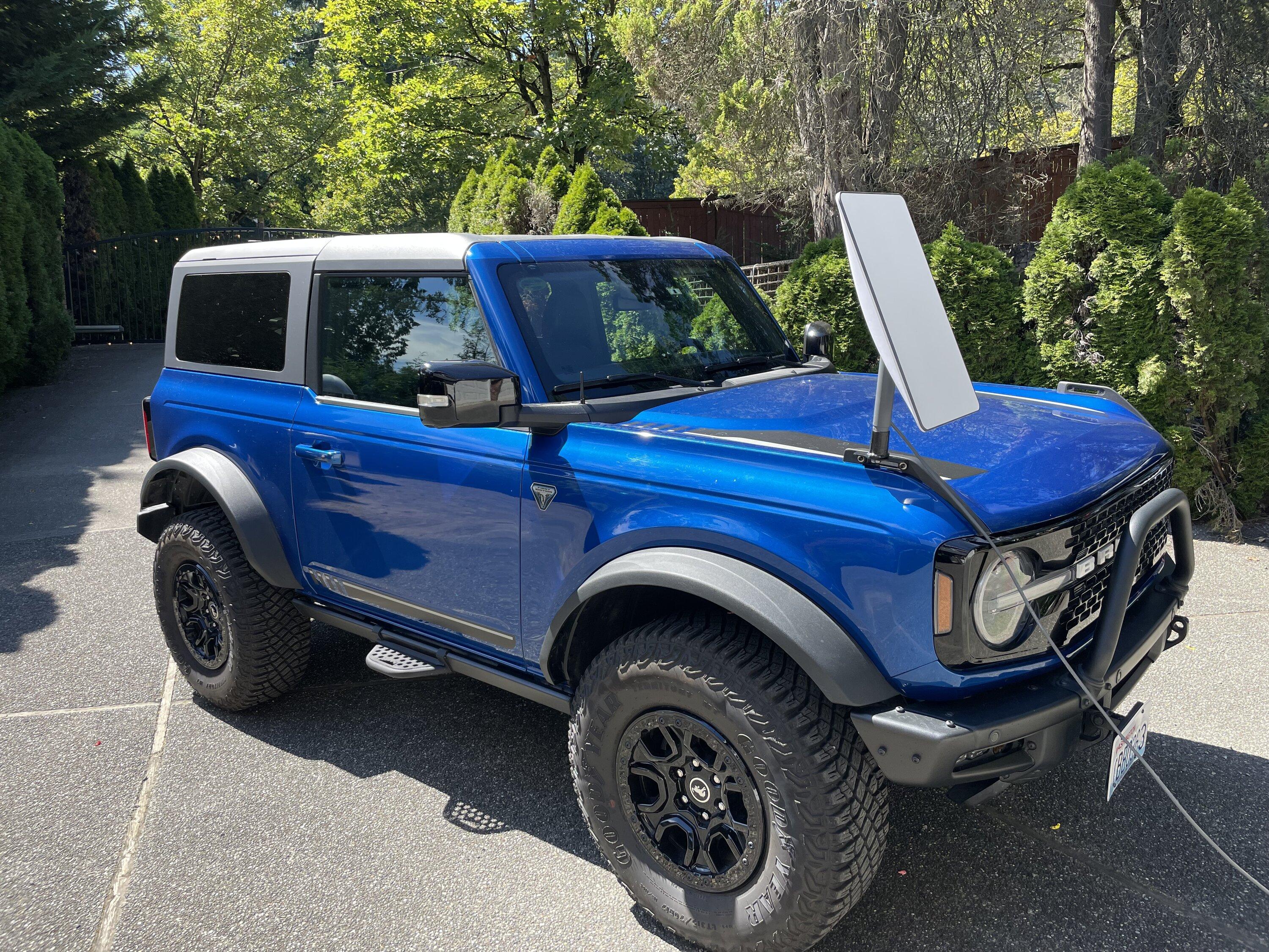 Ford Bronco Trailsite mount for Starlink IMG_8689