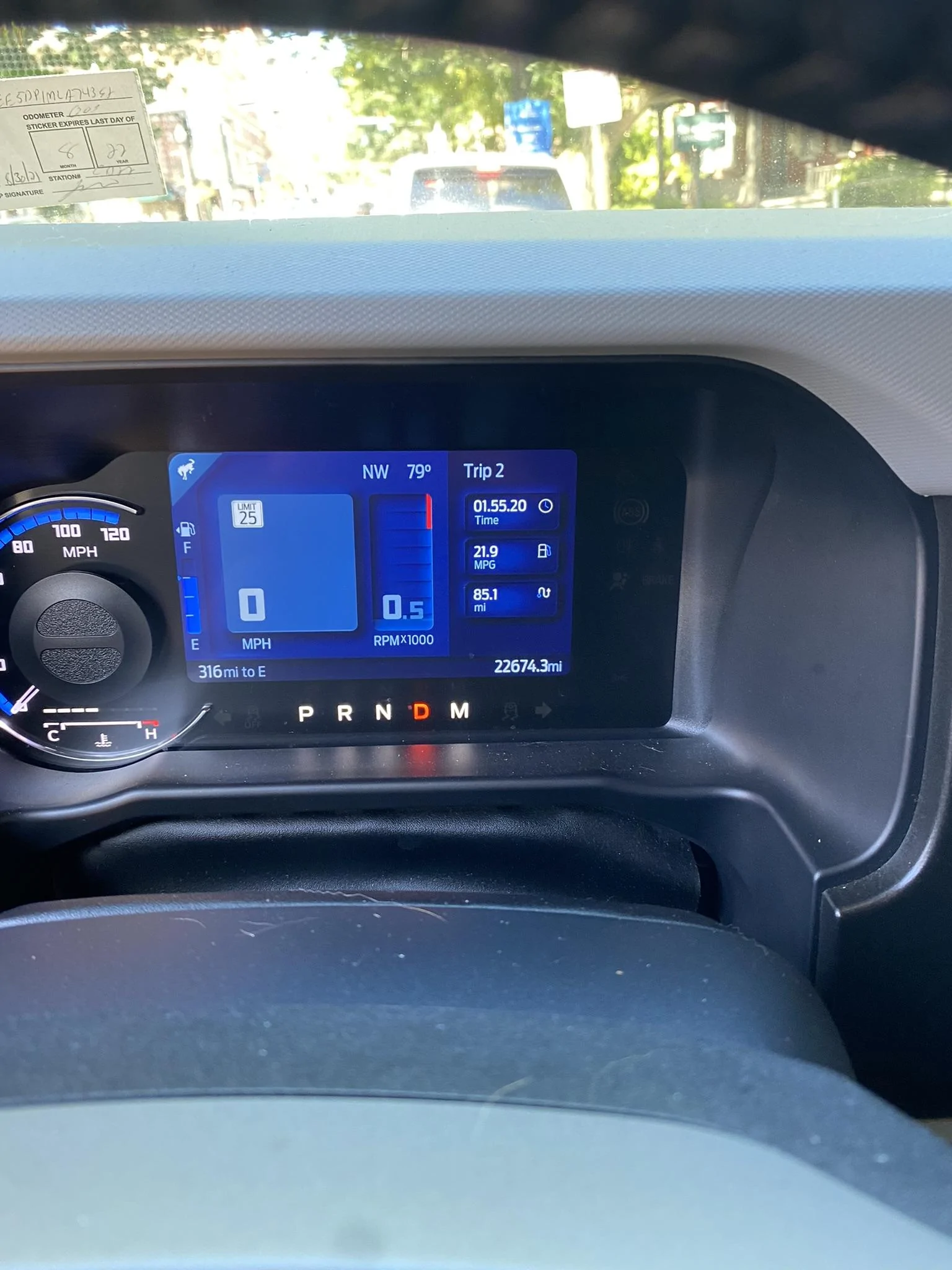 Ford Bronco 20 mpg in a Wildtrak B3F55590-19E2-4CF6-8E61-EDBE0746B505