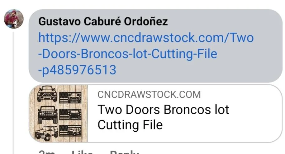 Ford Bronco 6th Gen Bronco CNC Cut Files 2-Door Bronco - 2