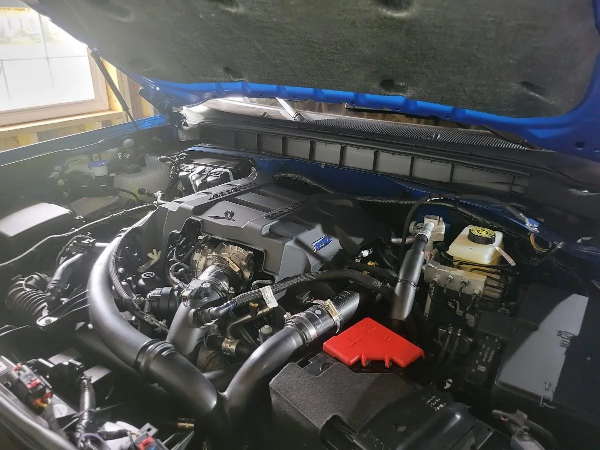 Ford Bronco What did you do TO / WITH your Bronco today? 👨🏻‍🔧🧰🚿🛠 Brobco-engine-cover