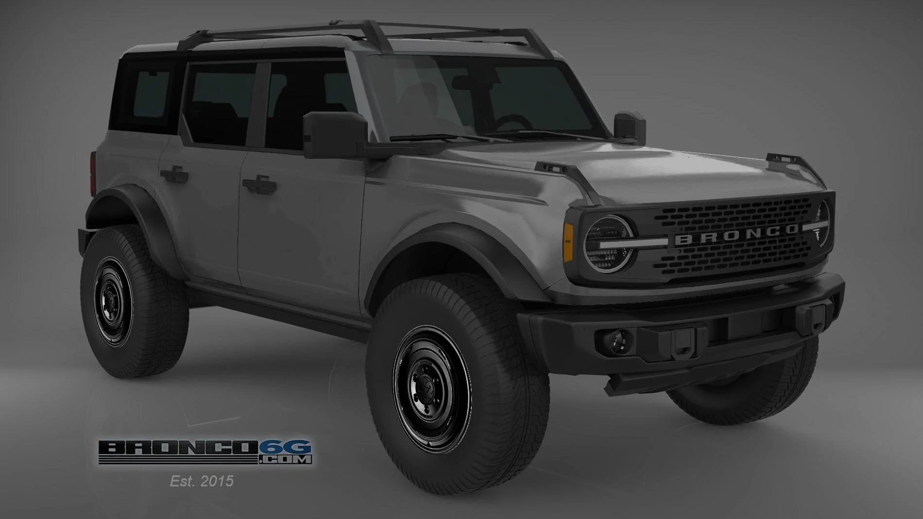 Ford Bronco 4 Door Bronco Colors 3D Model Visualized colorsbronco21